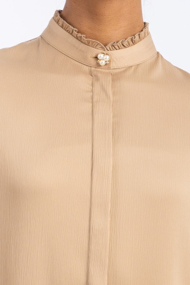 satin shirt