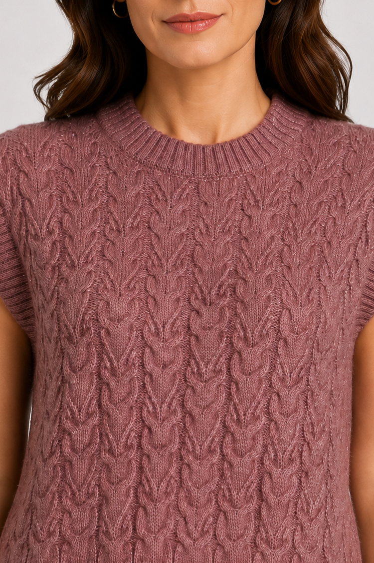 knitwear vest