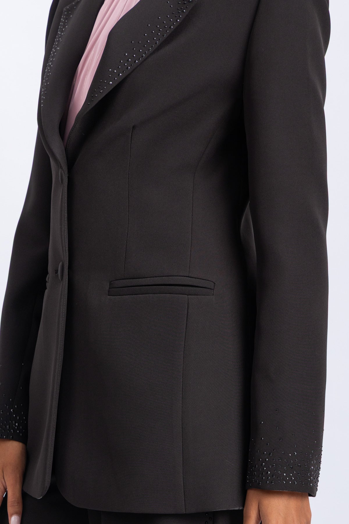 crepe jacket