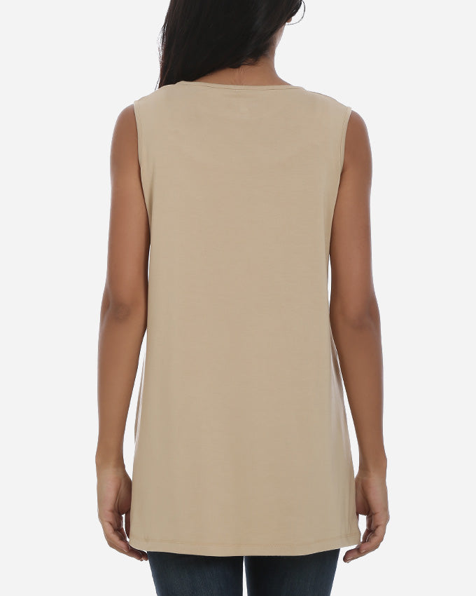 100% natural modal top