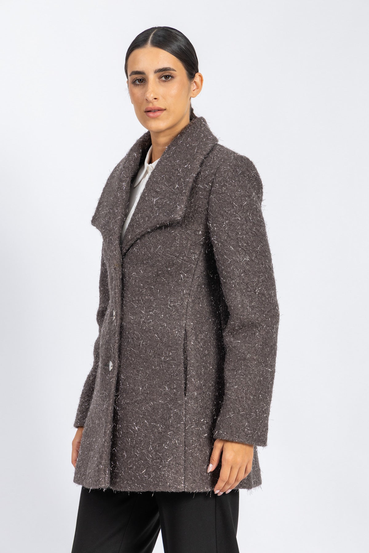 cashmere feel coat