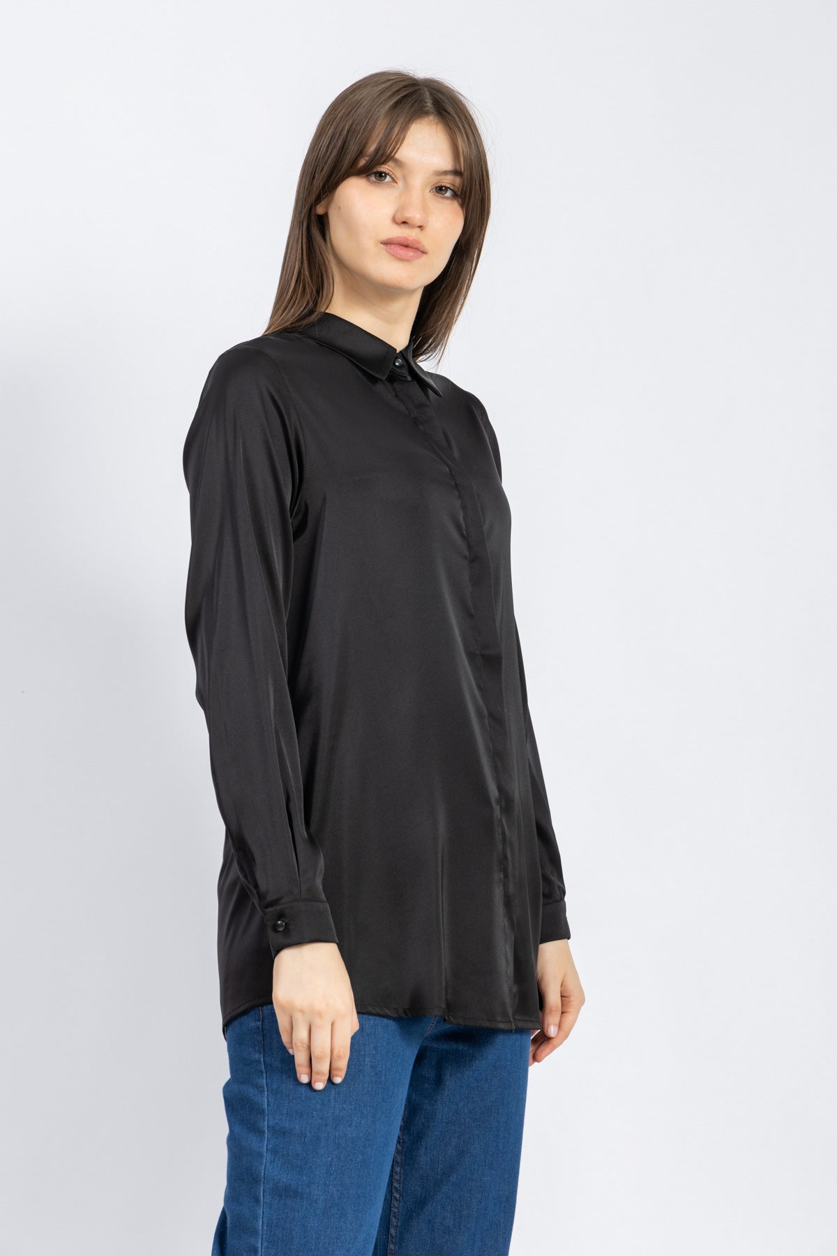 satin shirt