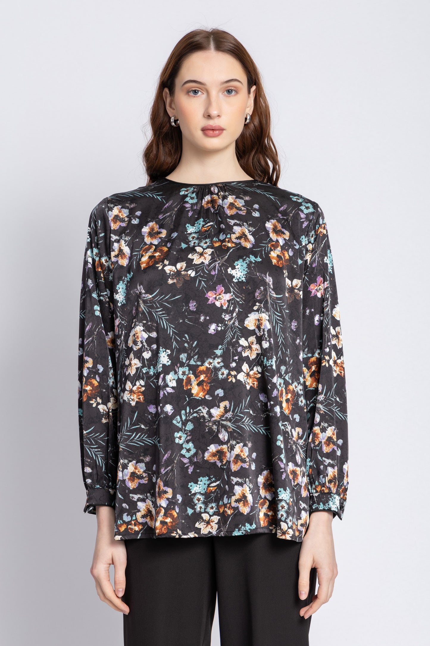 satin blouse