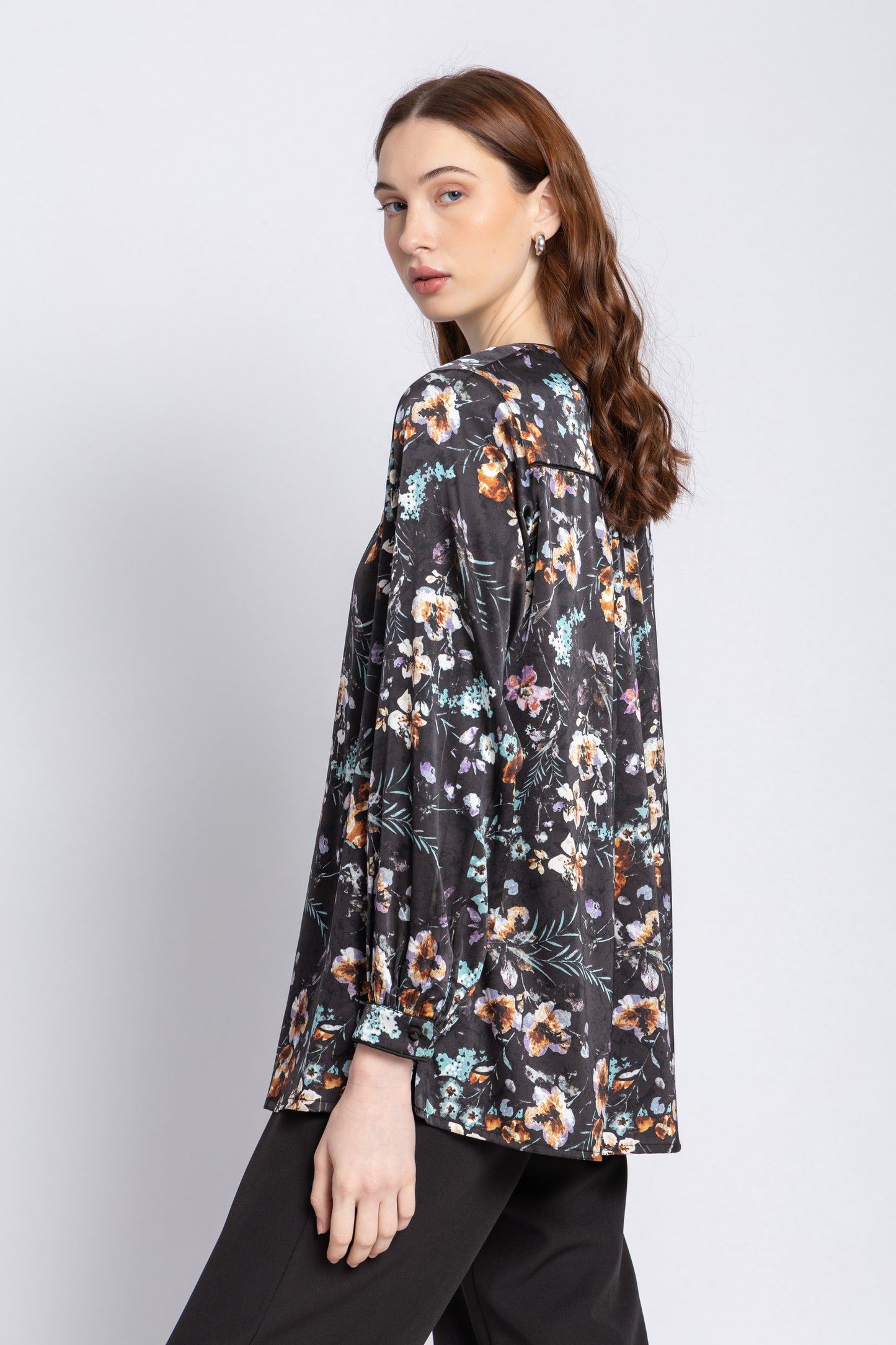 satin blouse