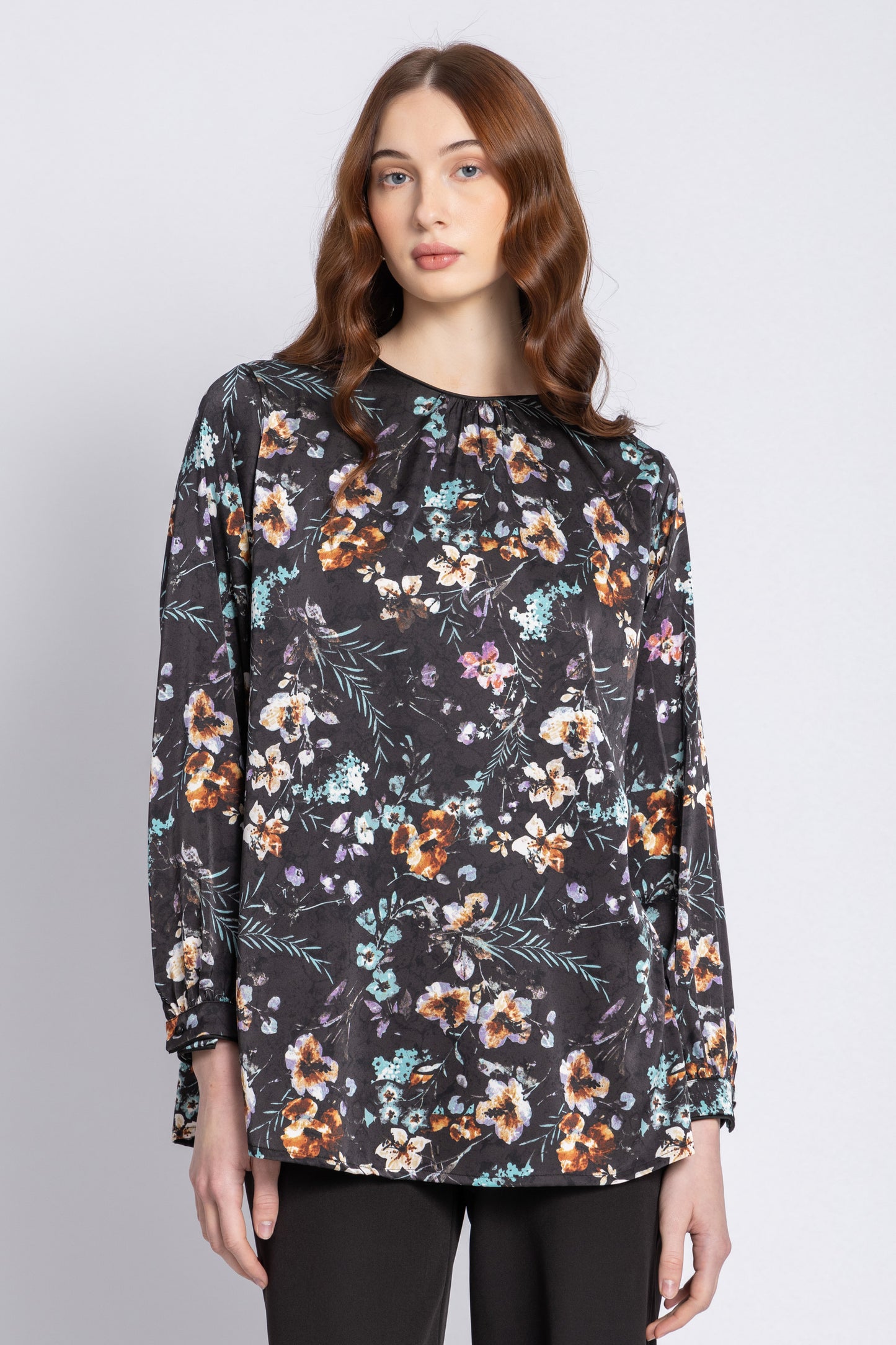 satin blouse