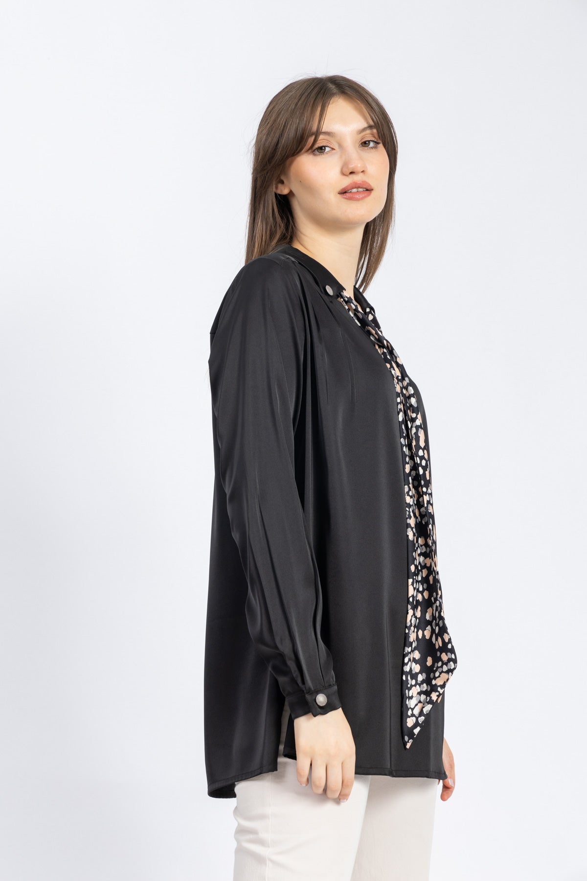 satin blouse