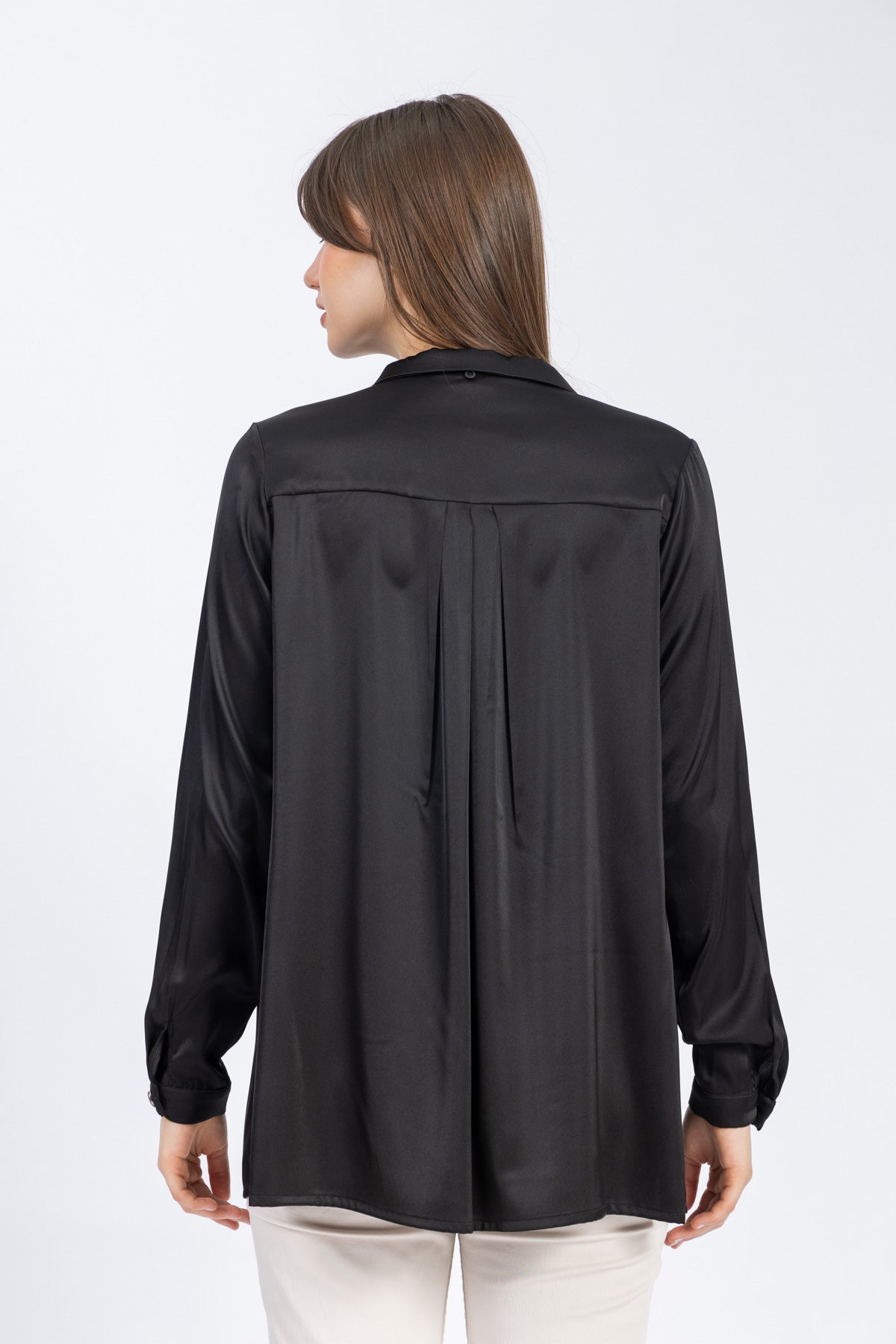satin blouse