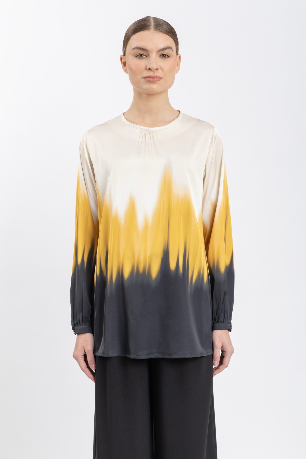 satin blouse