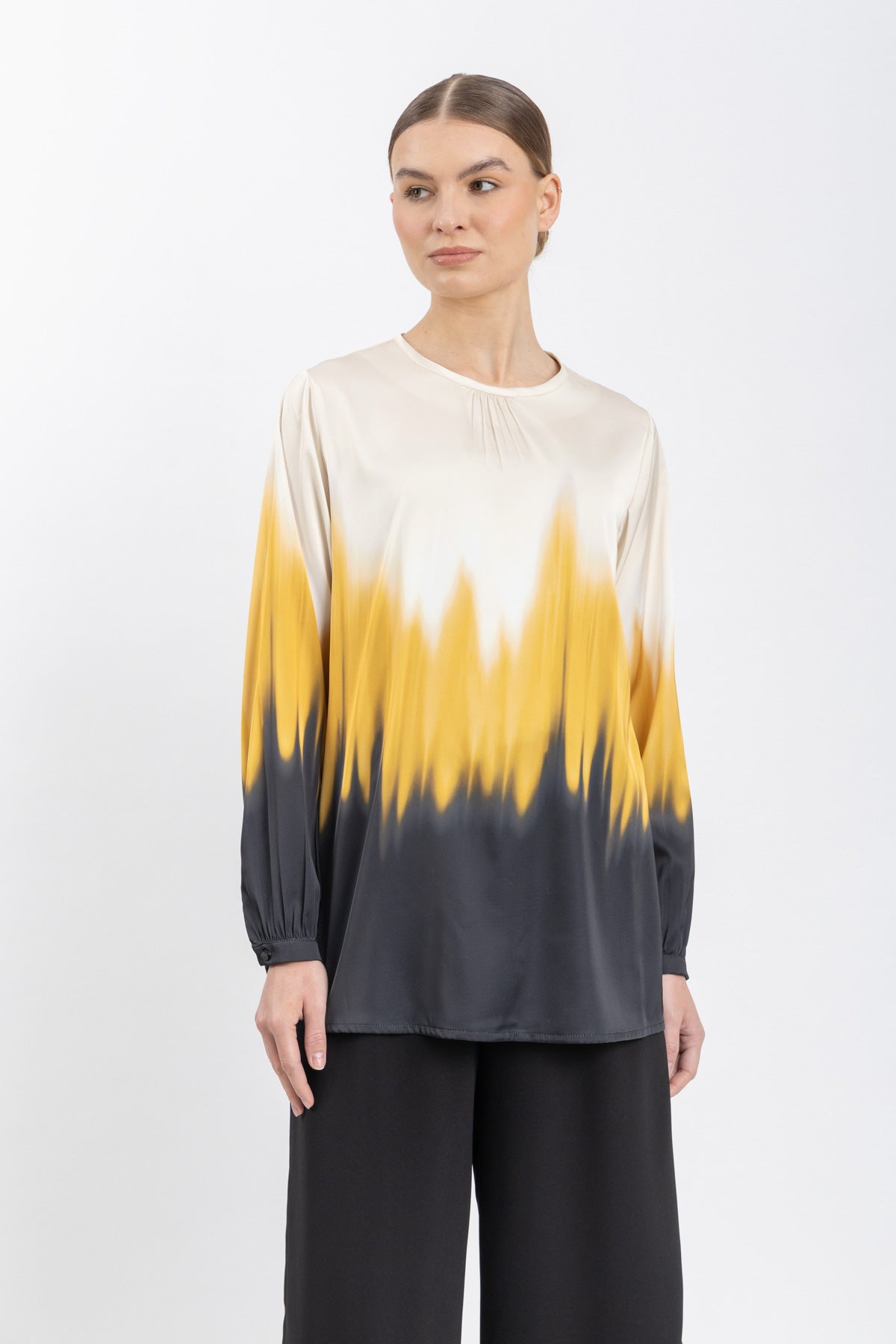 satin blouse