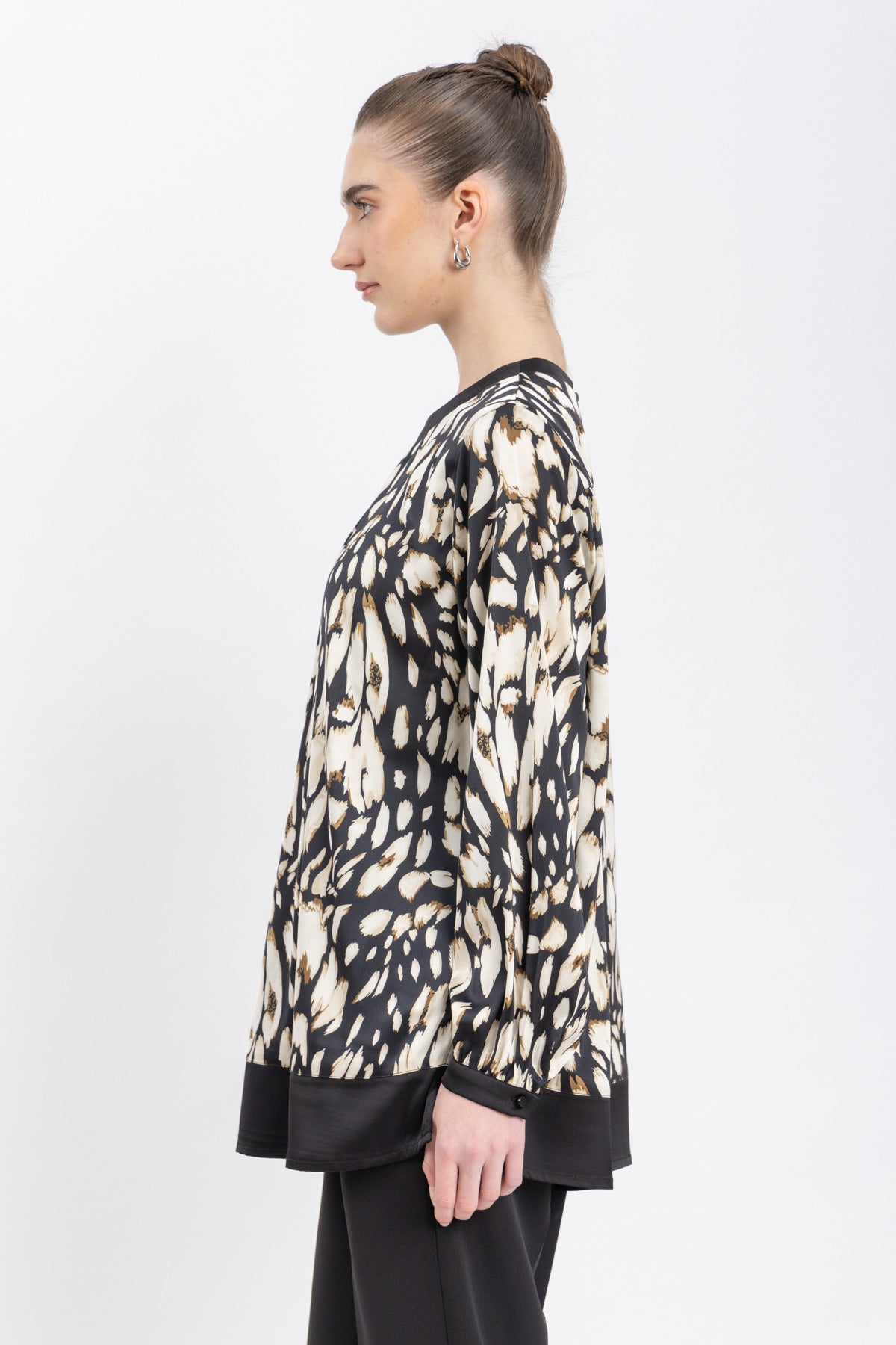 satin blouse