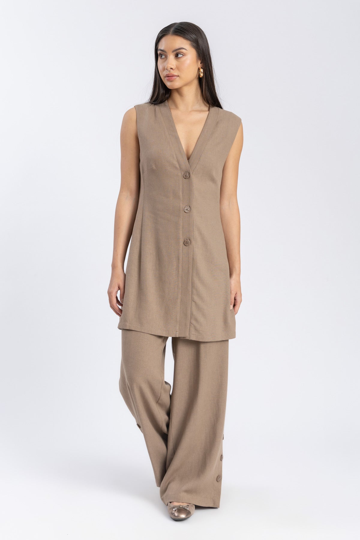 linen vest