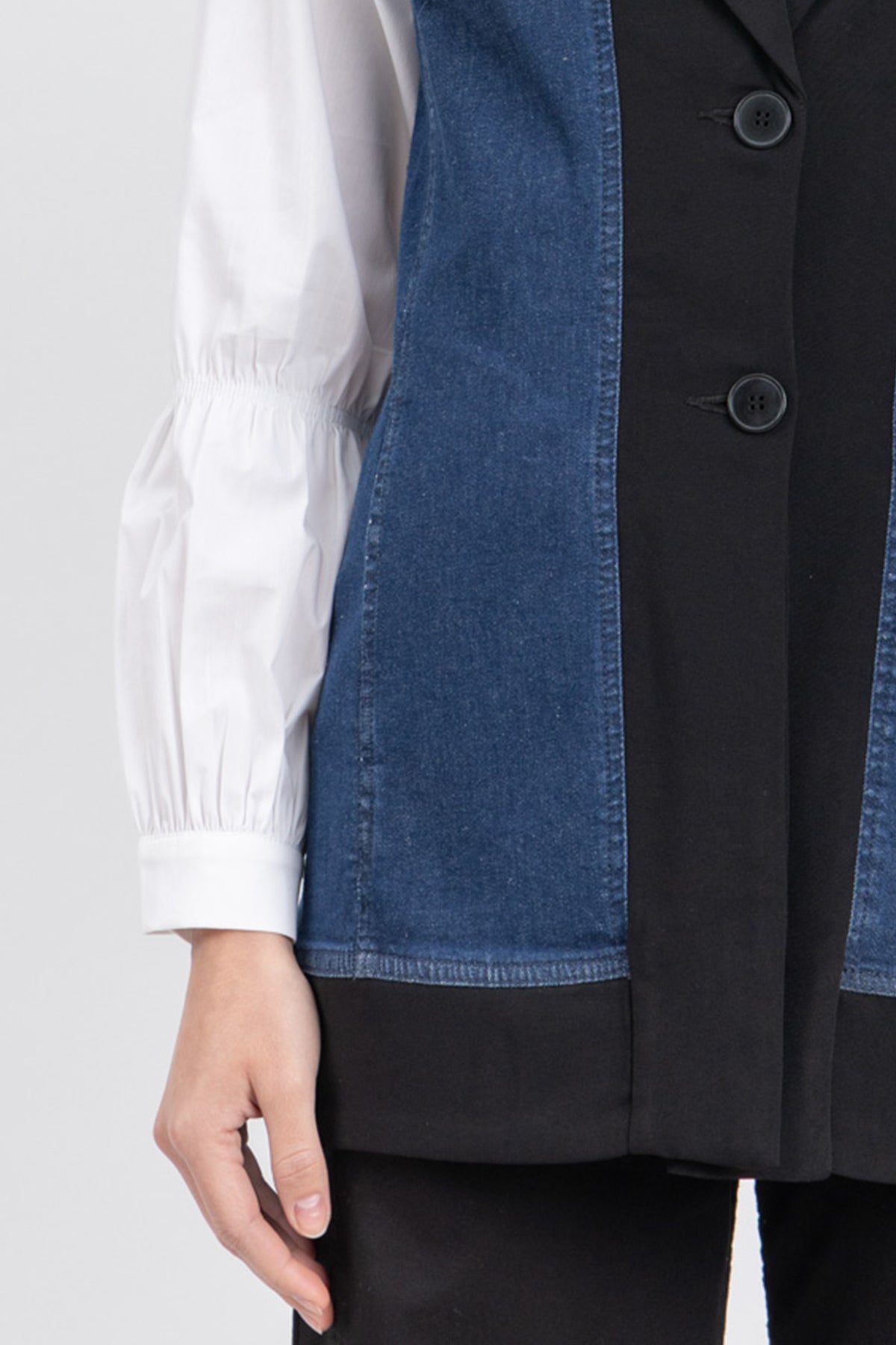 jeans vest
