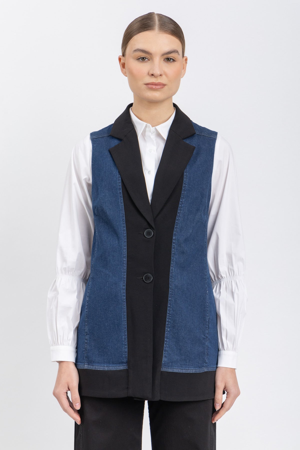 jeans vest