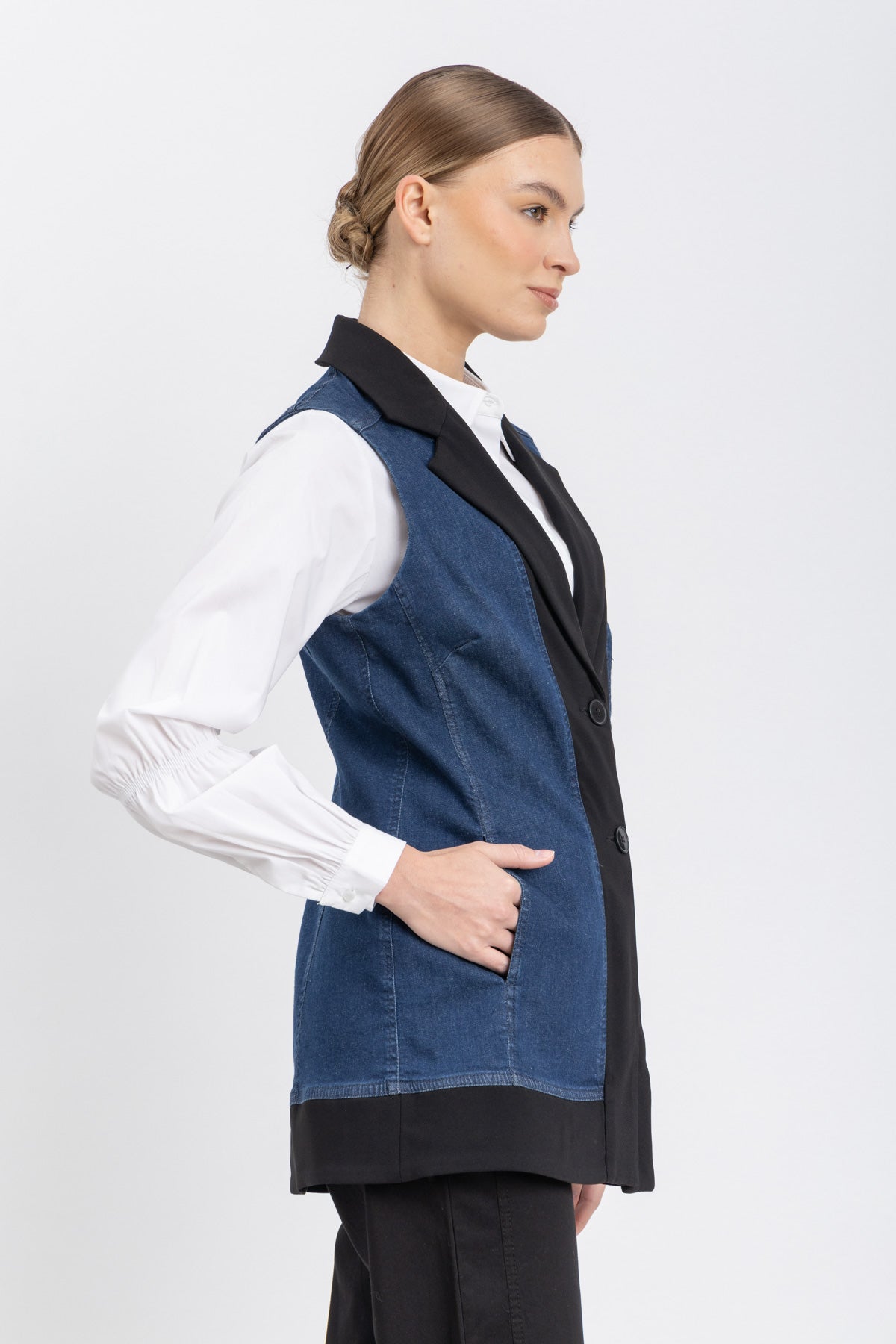 jeans vest