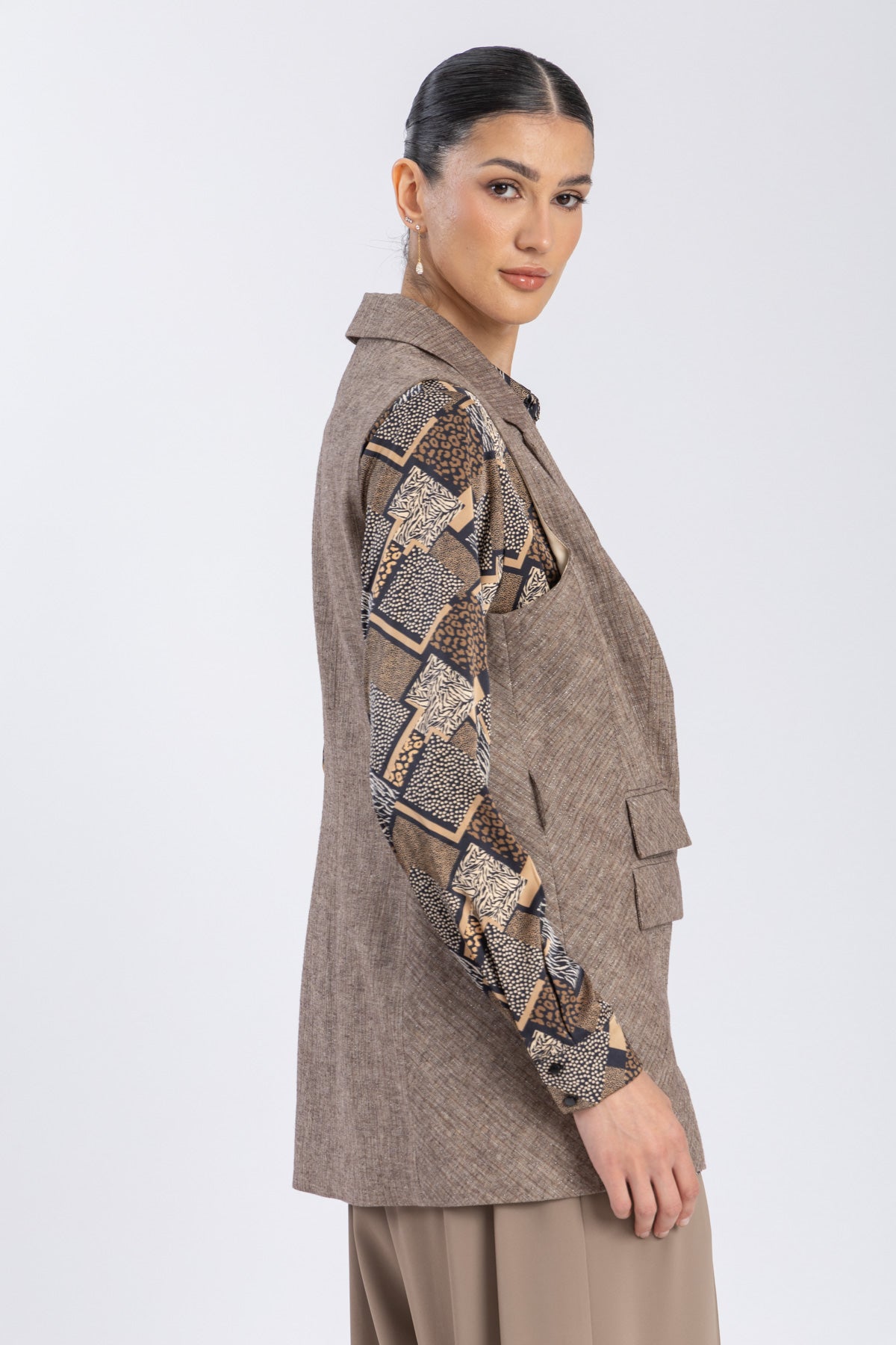 linen vest