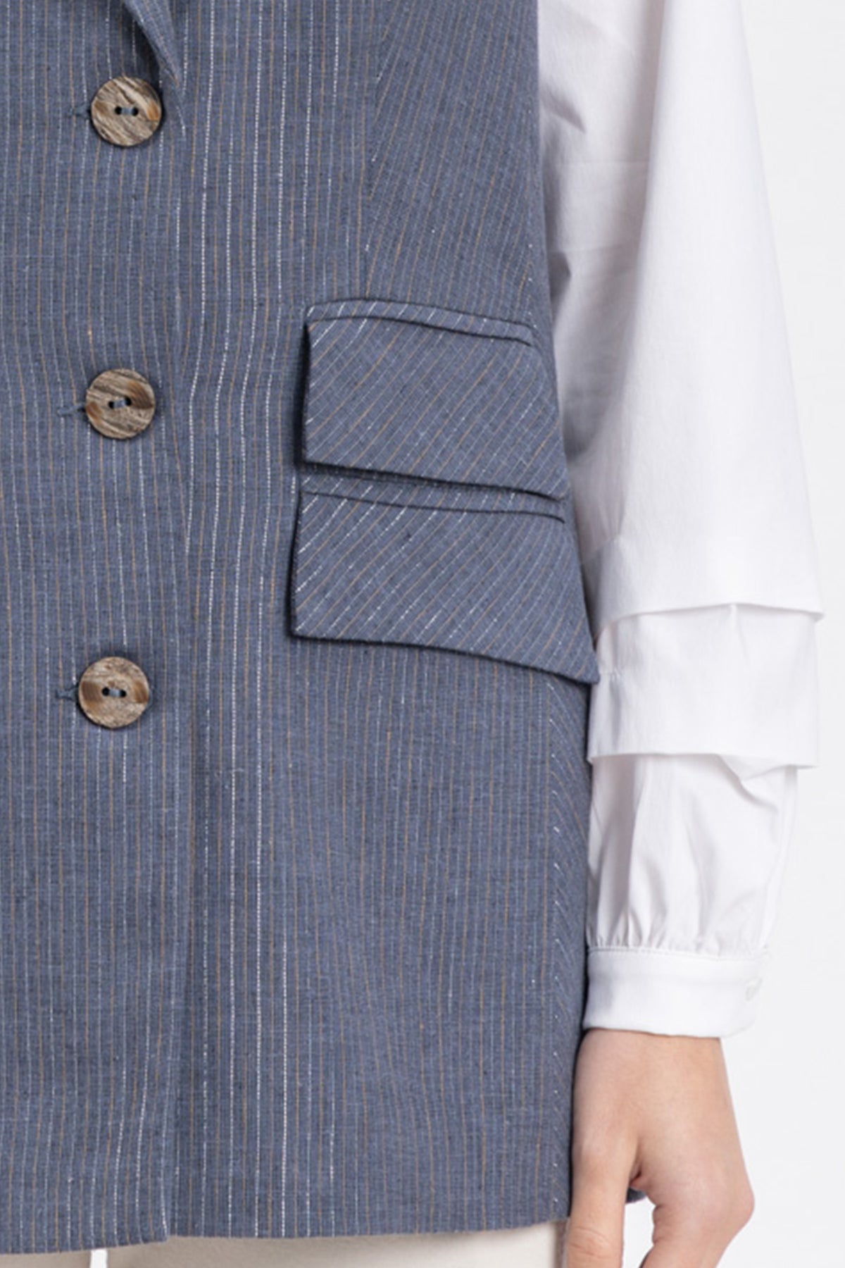 linen vest