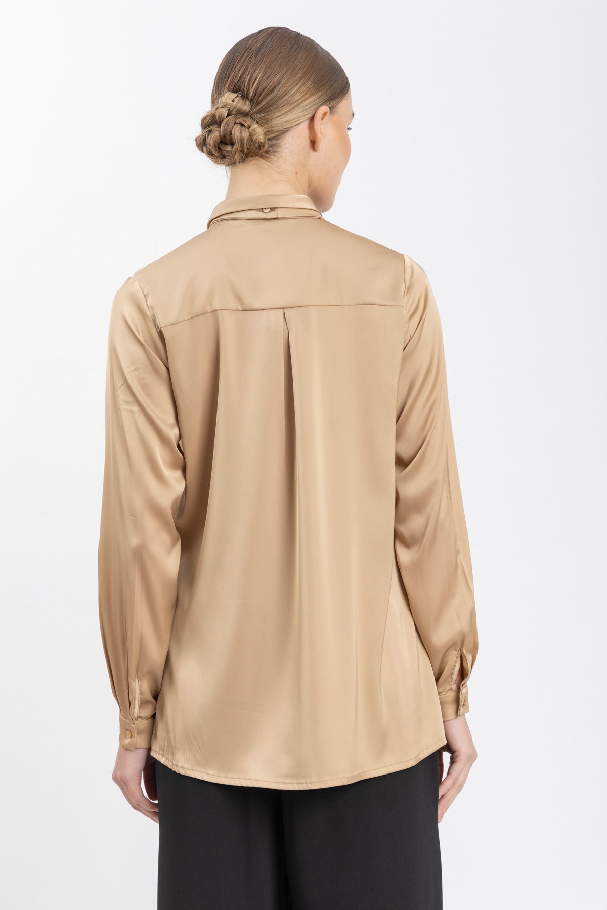 satin shirt