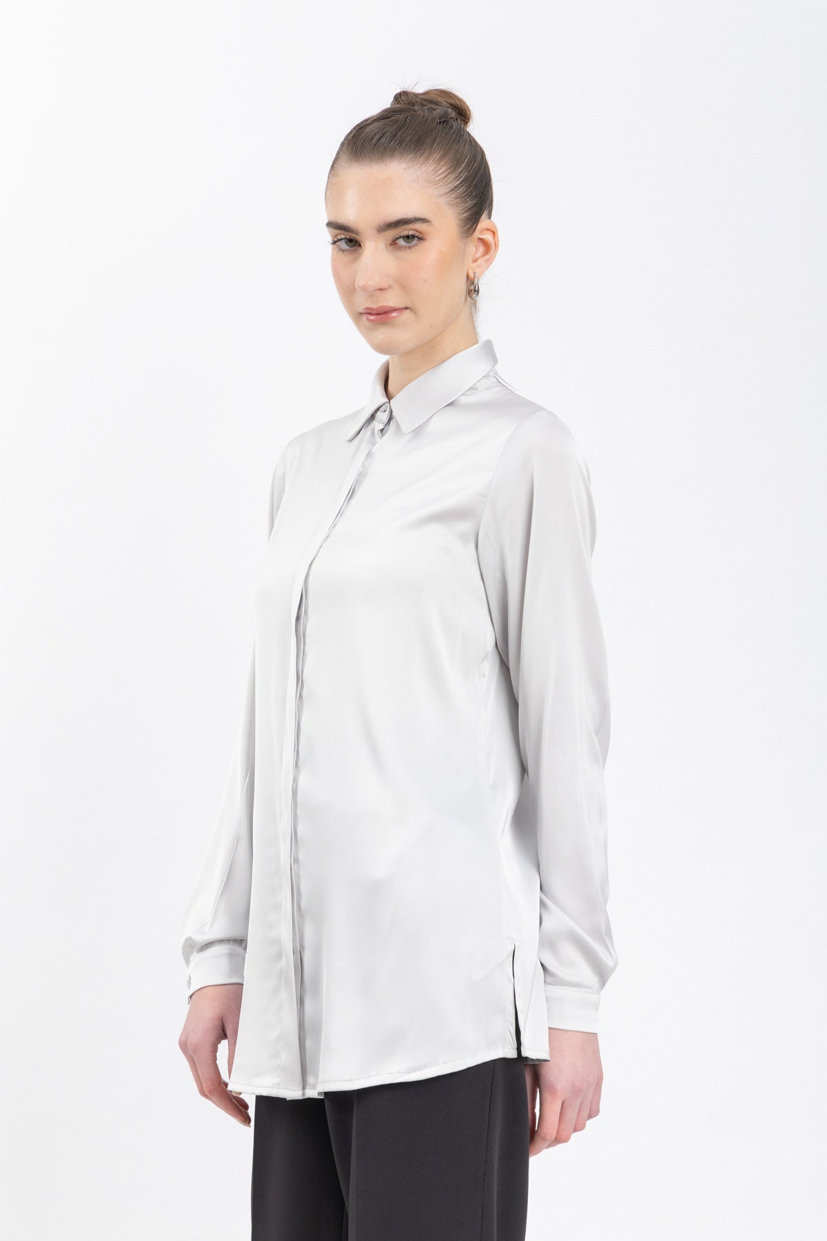 satin shirt