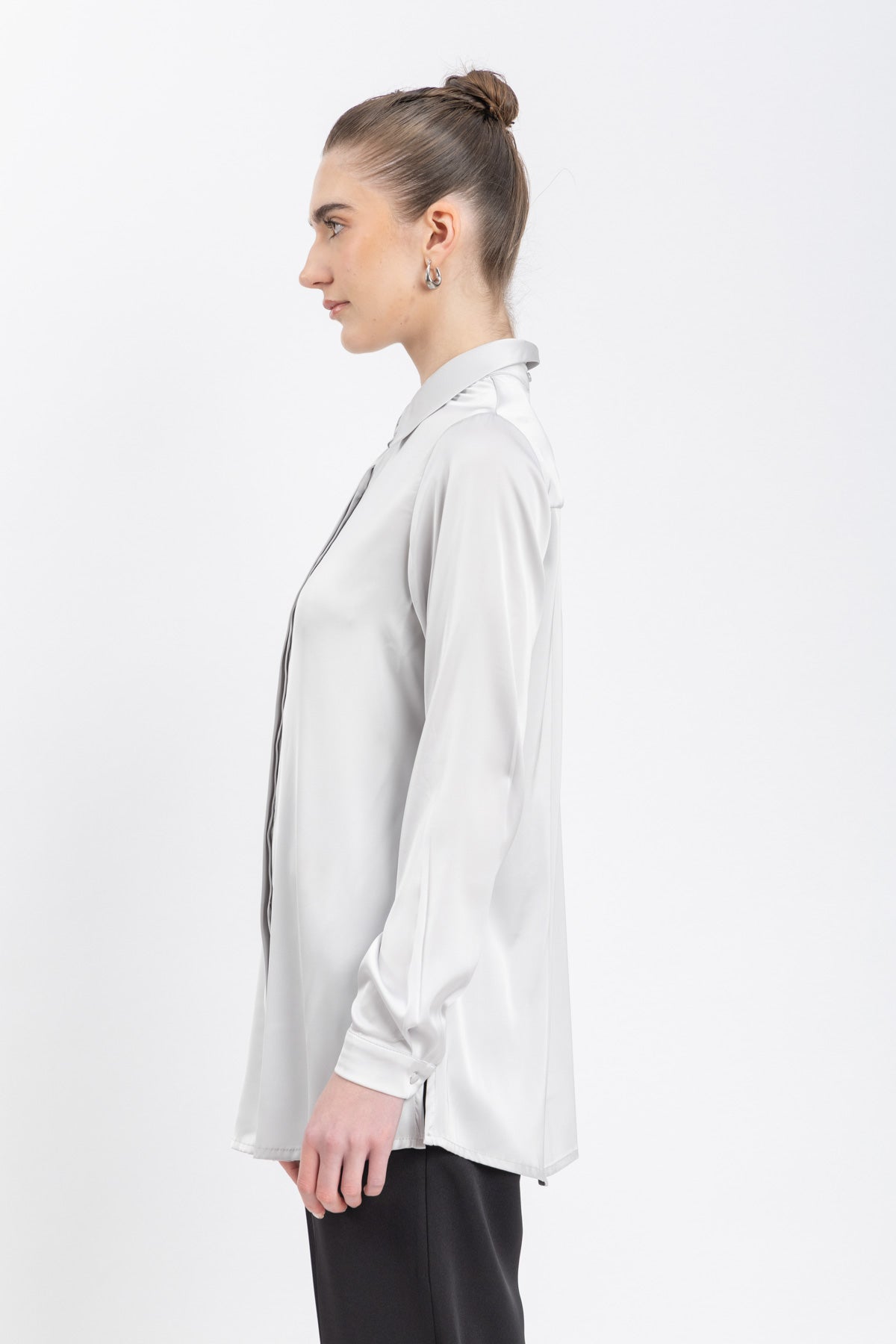 satin shirt