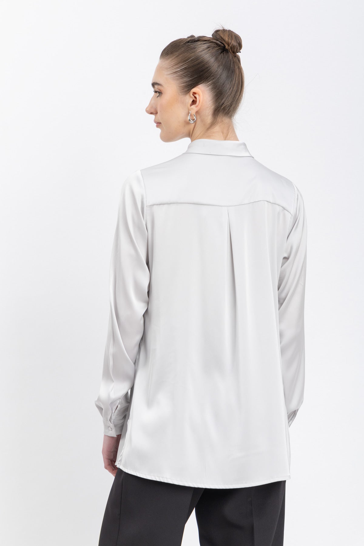 satin shirt