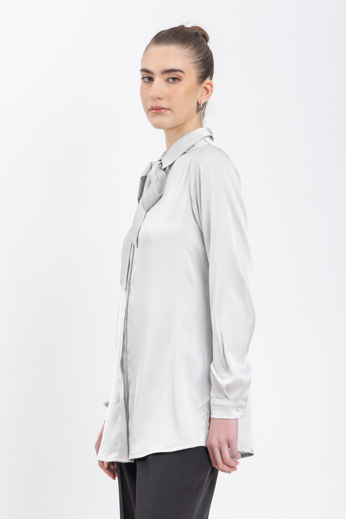 satin shirt