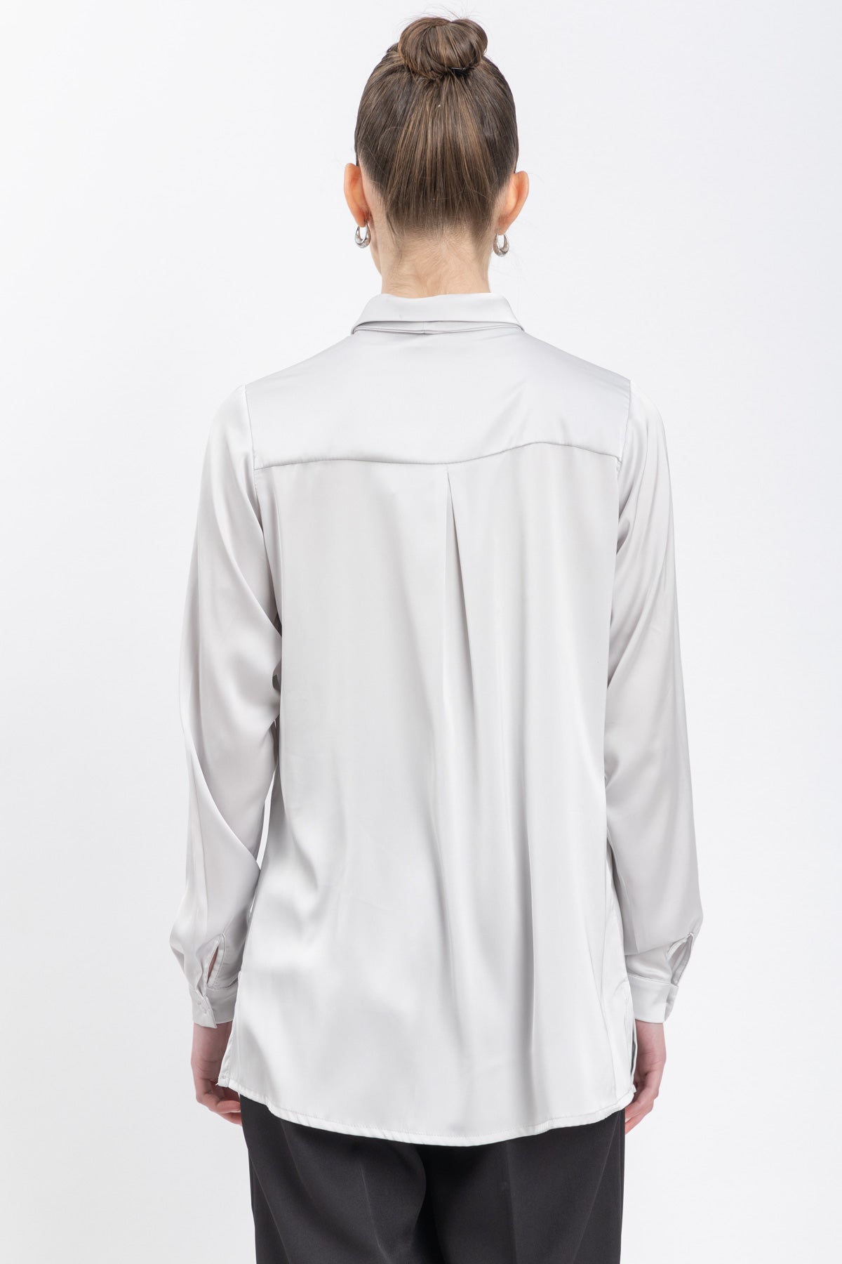 satin shirt