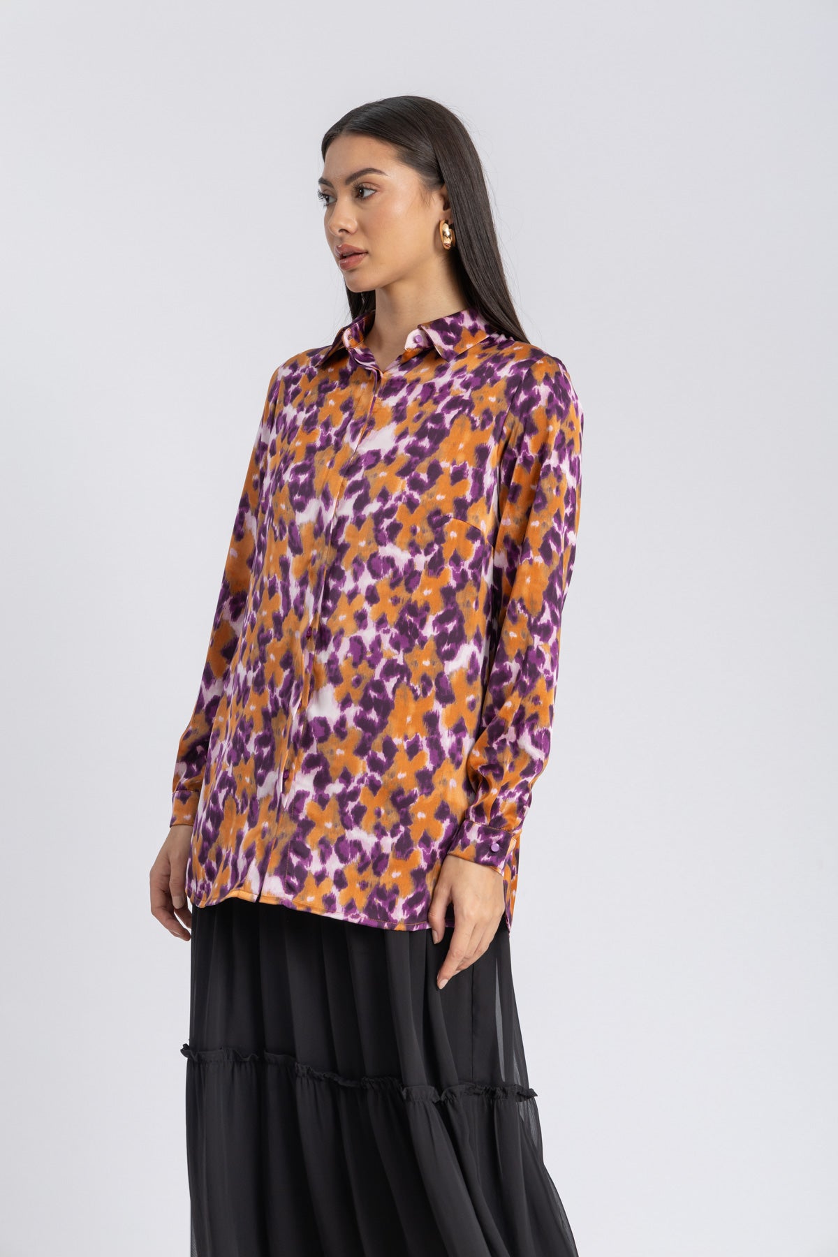 satin shirt