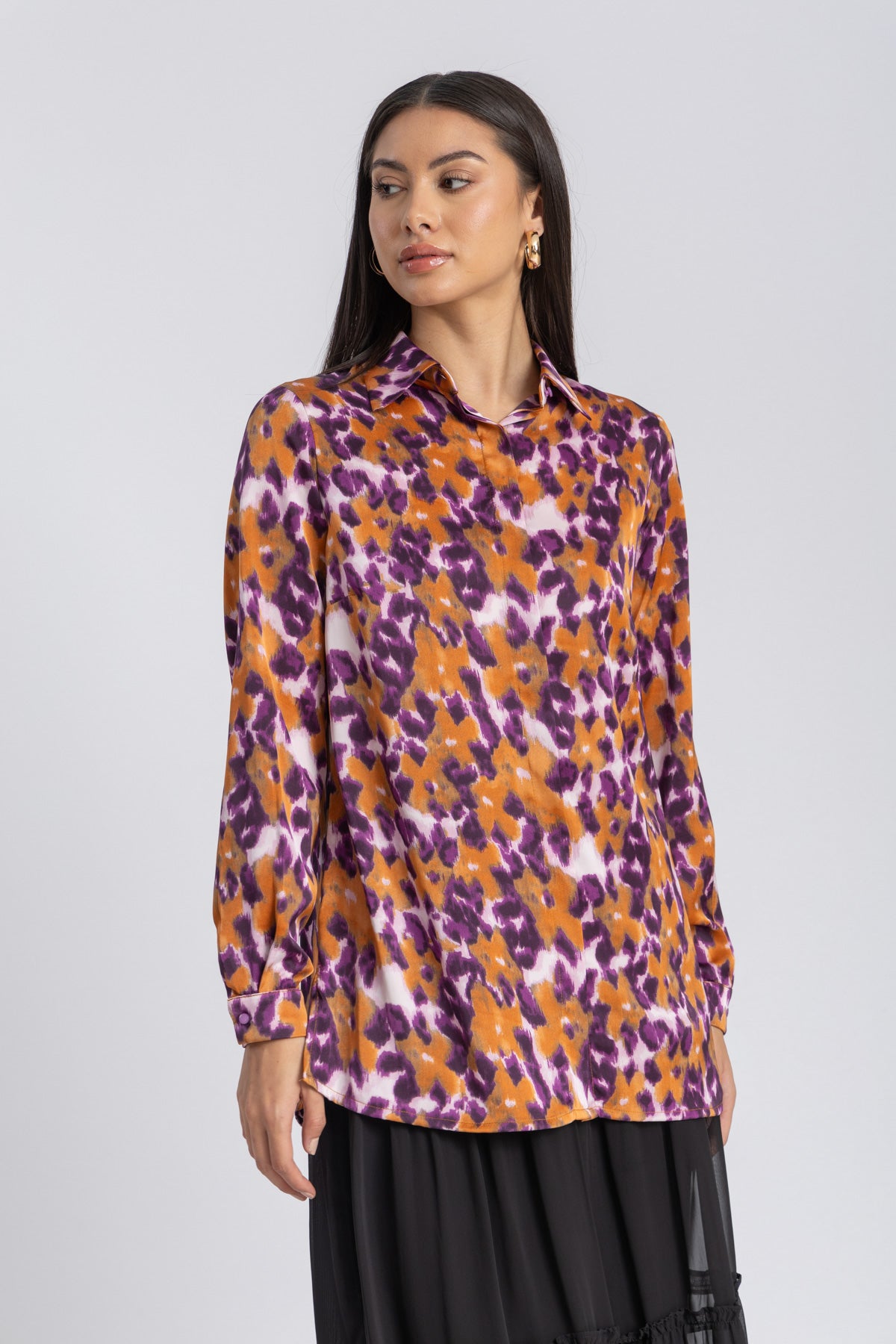 satin shirt