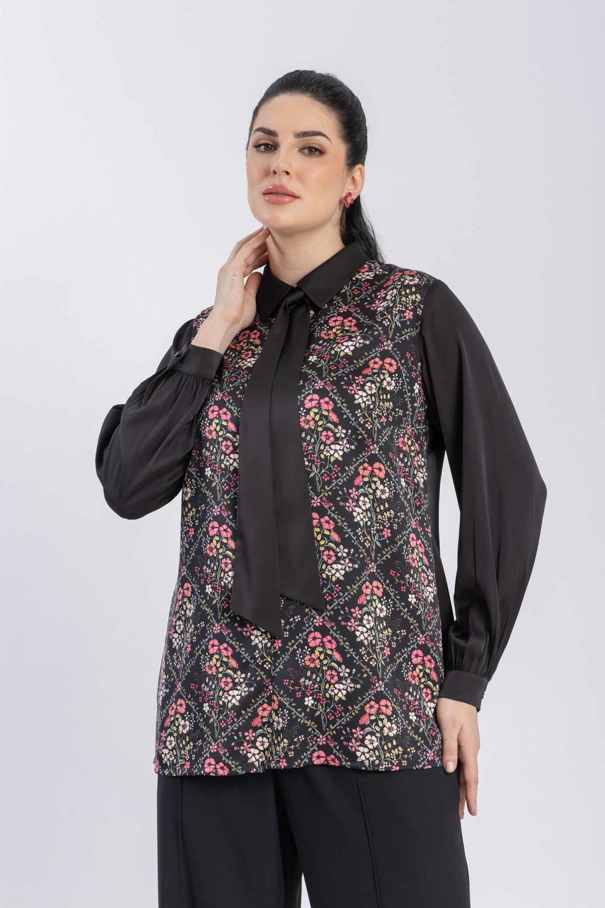 satin shirt