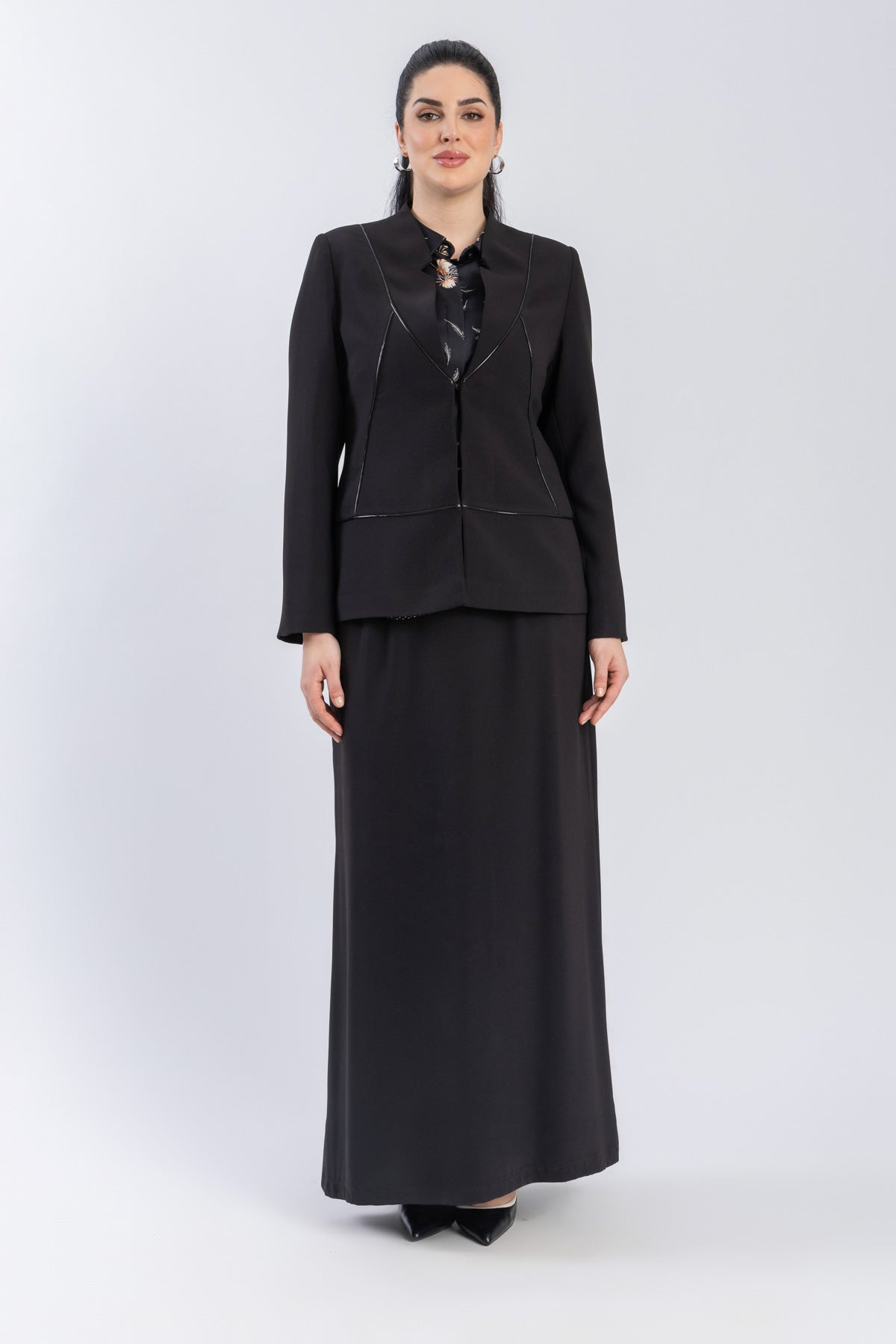 crepe jacket