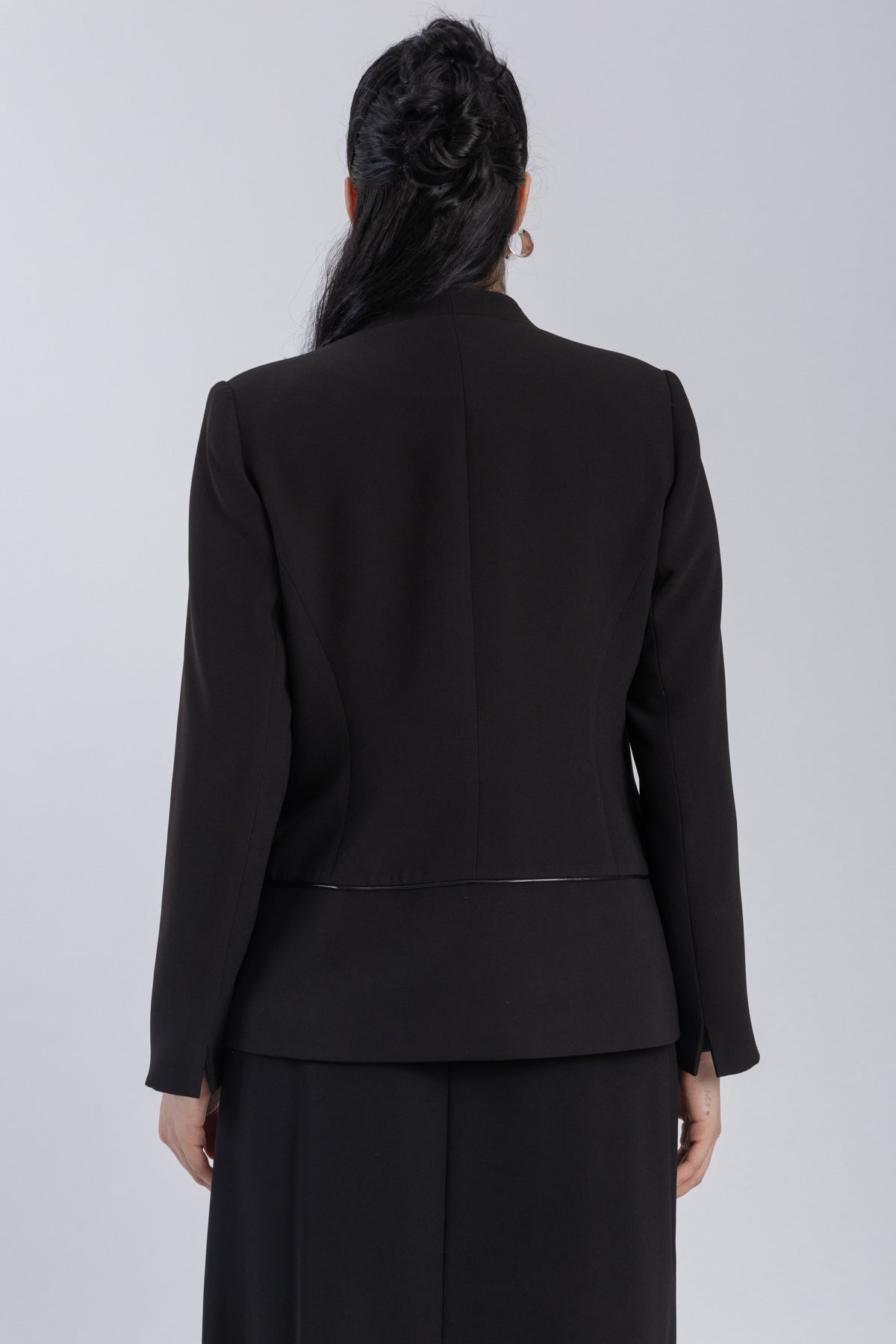 crepe jacket
