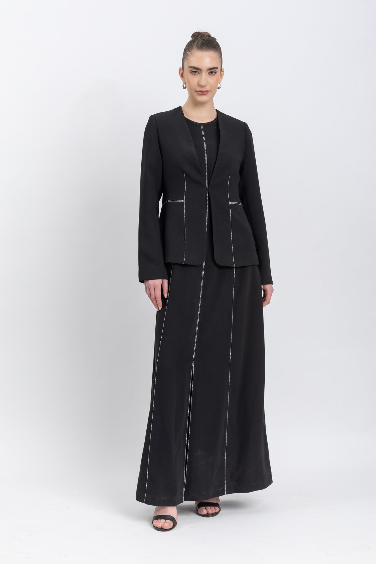 crepe jacket