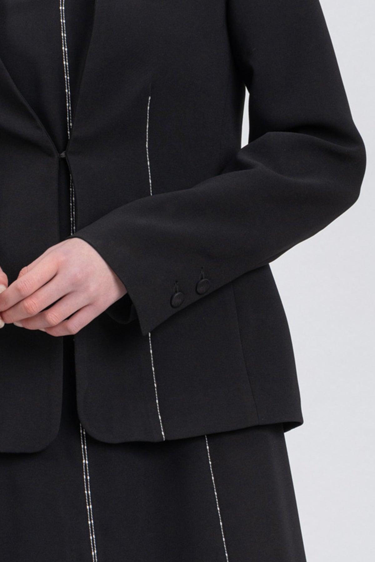 crepe jacket
