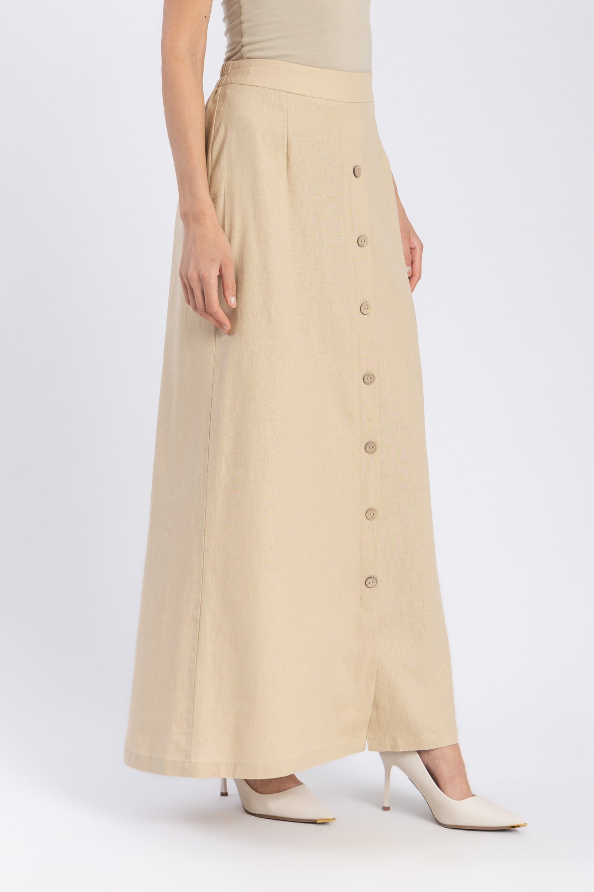 linen skirt