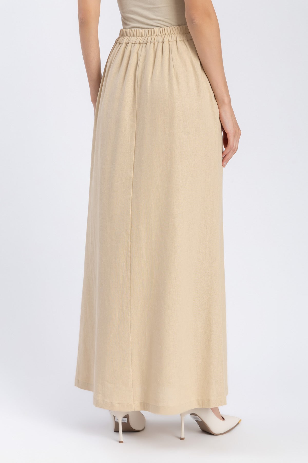 linen skirt