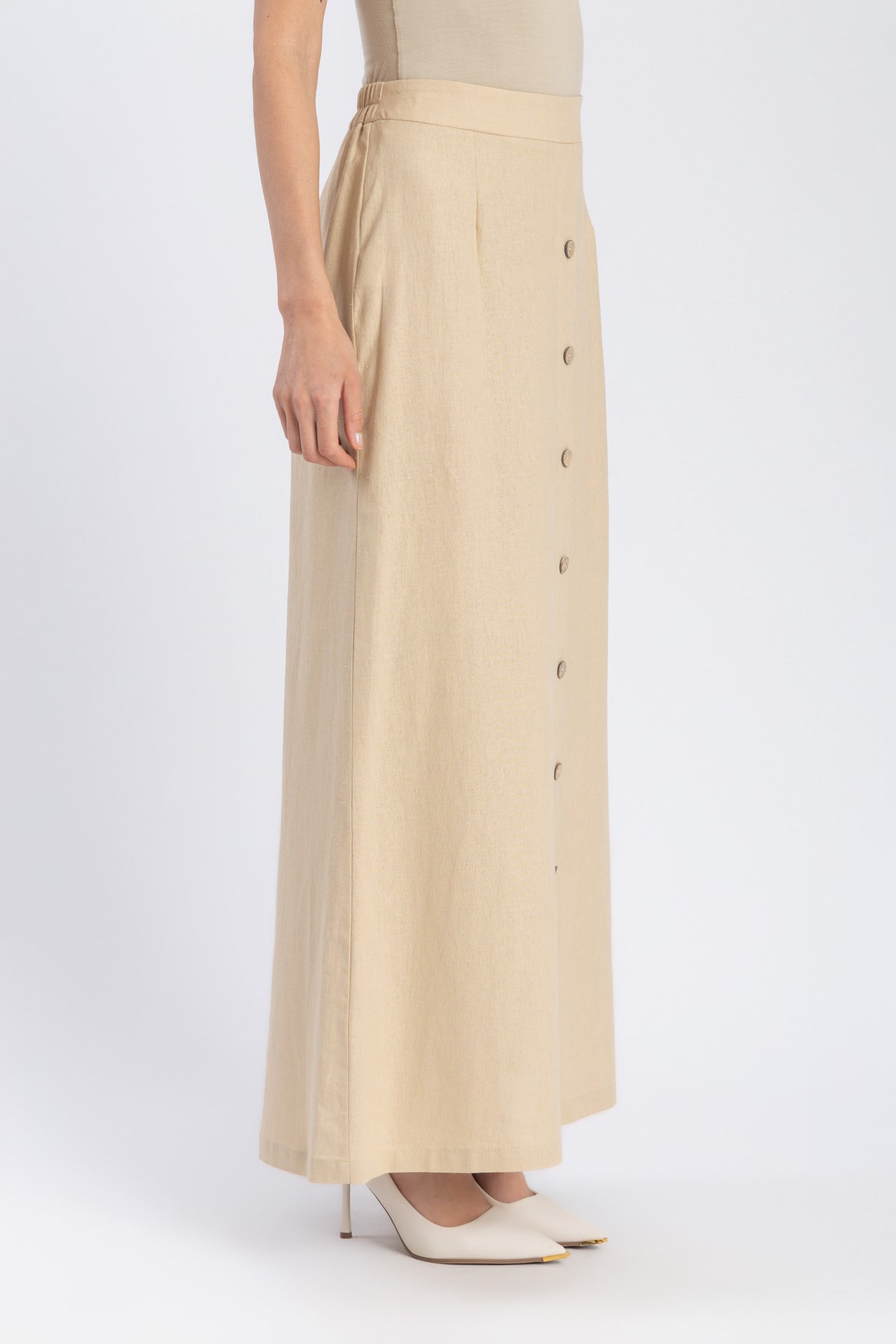 linen skirt