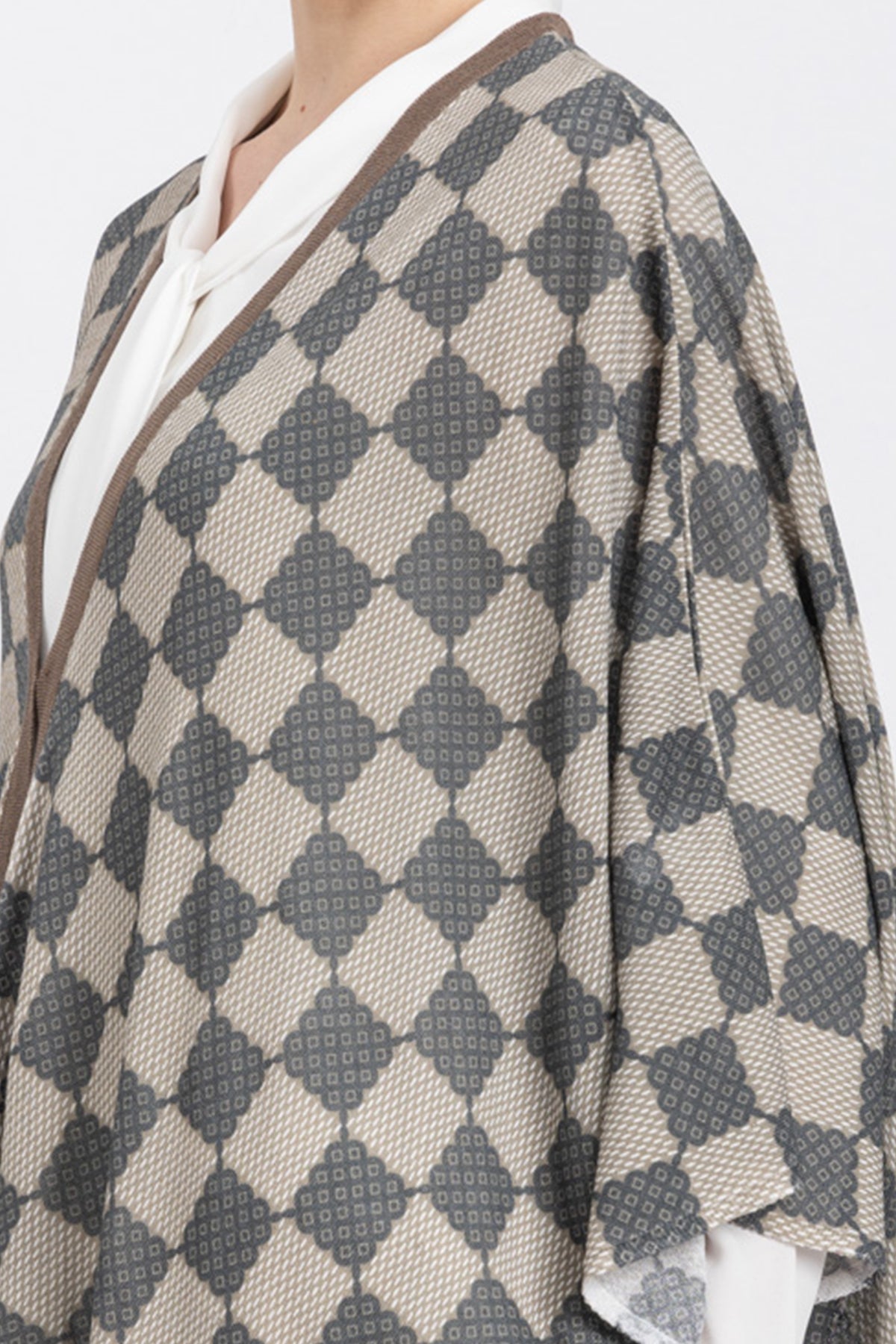 knitwear poncho