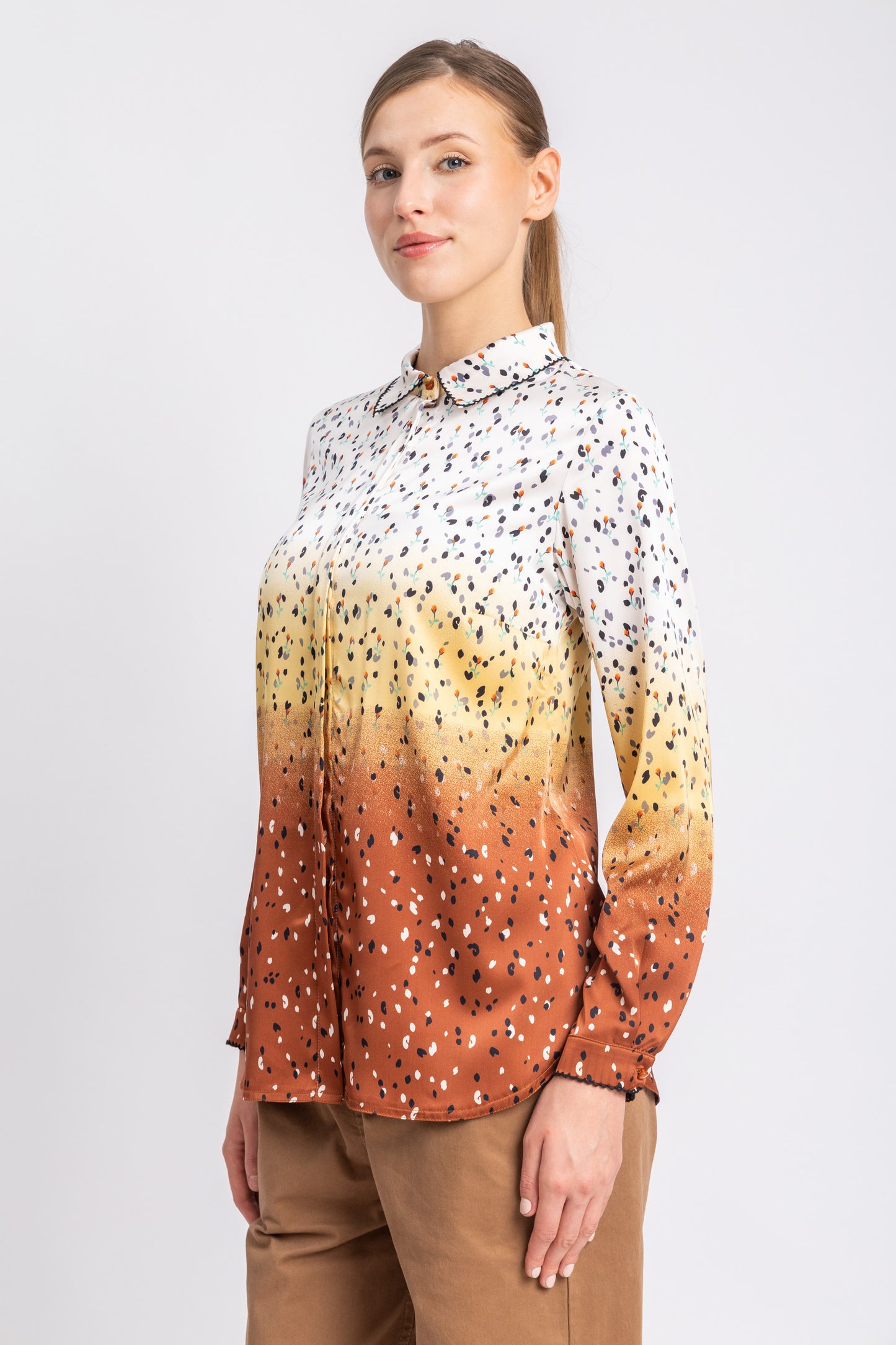 satin shirt