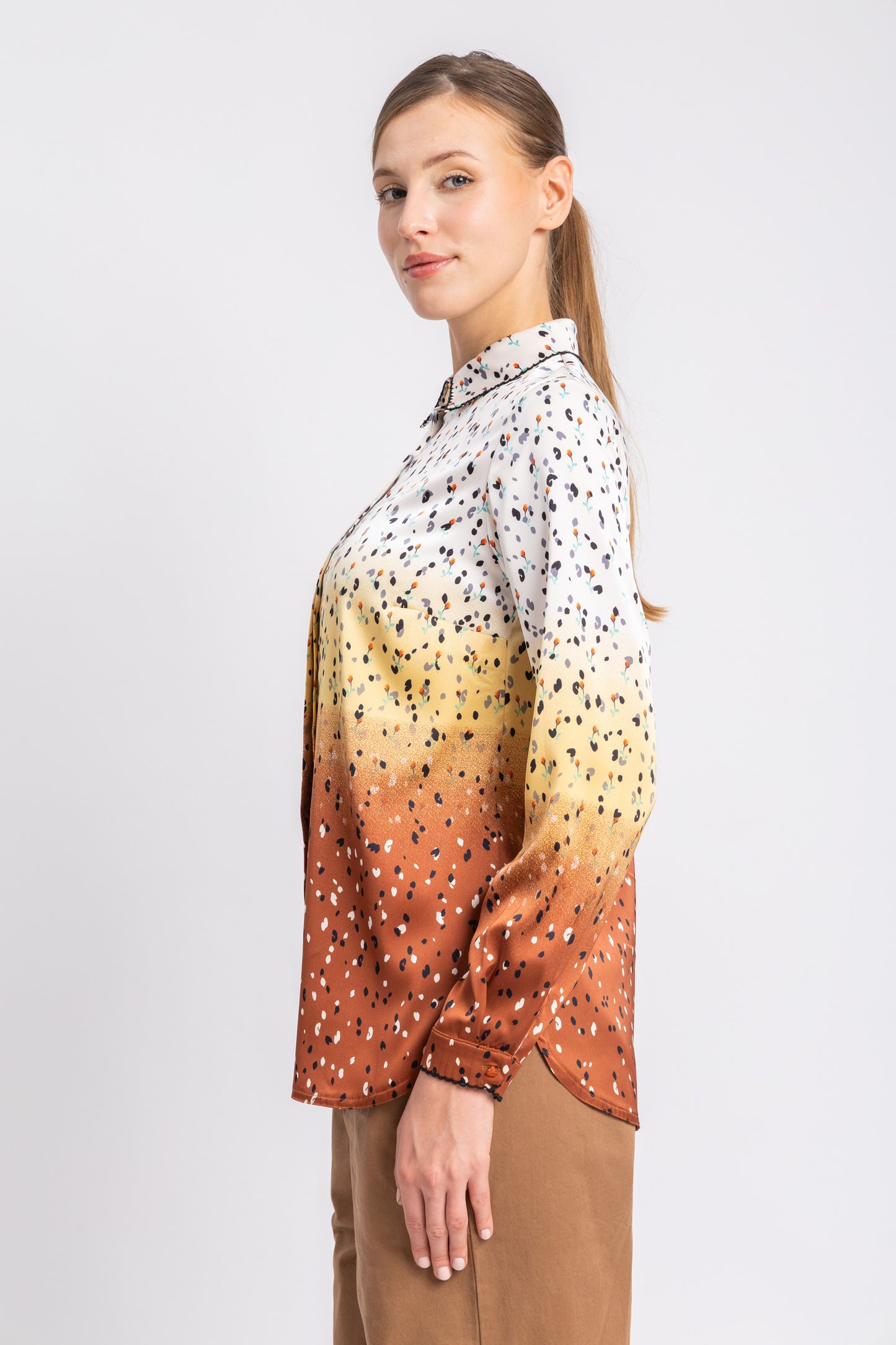 satin shirt