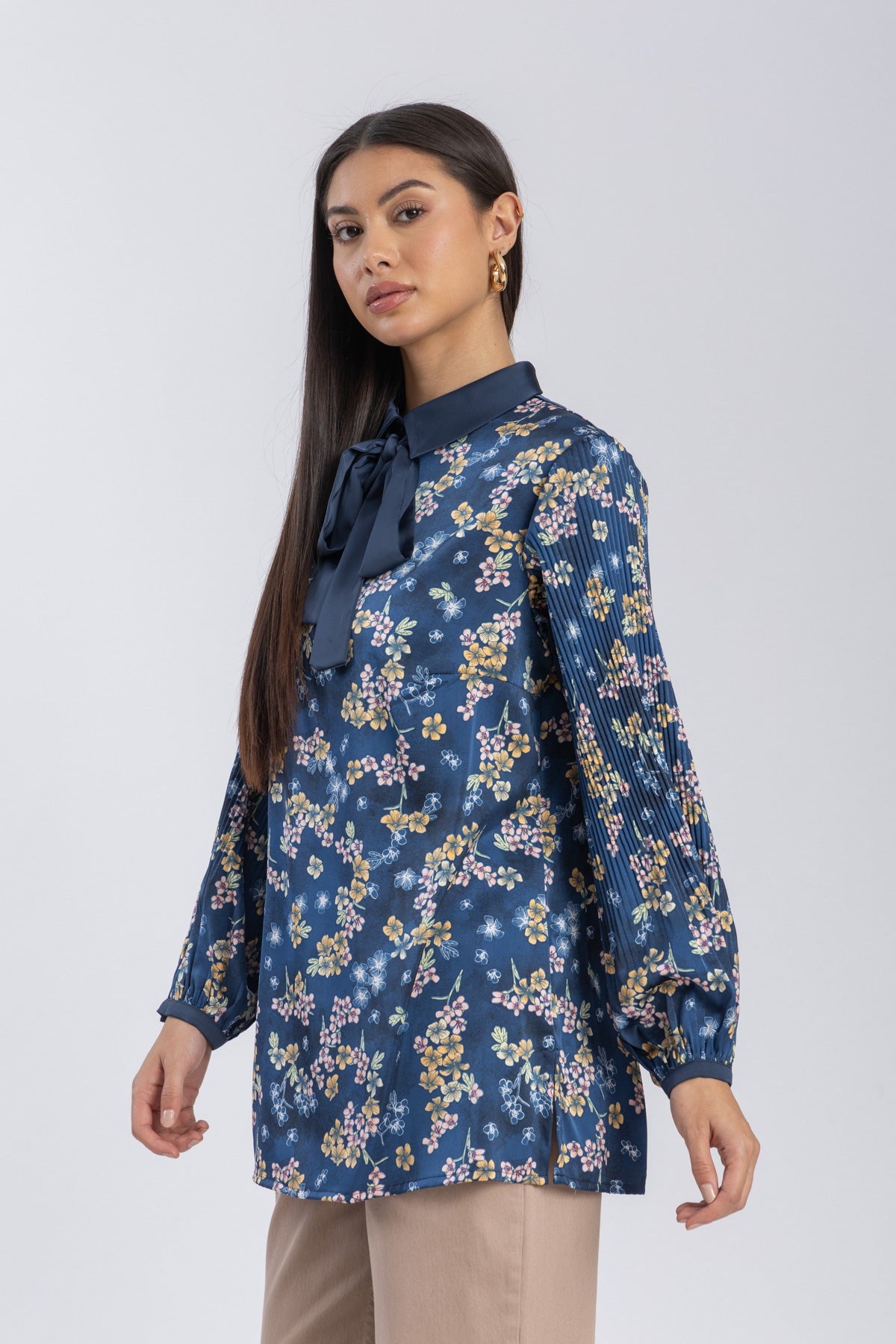 satin blouse