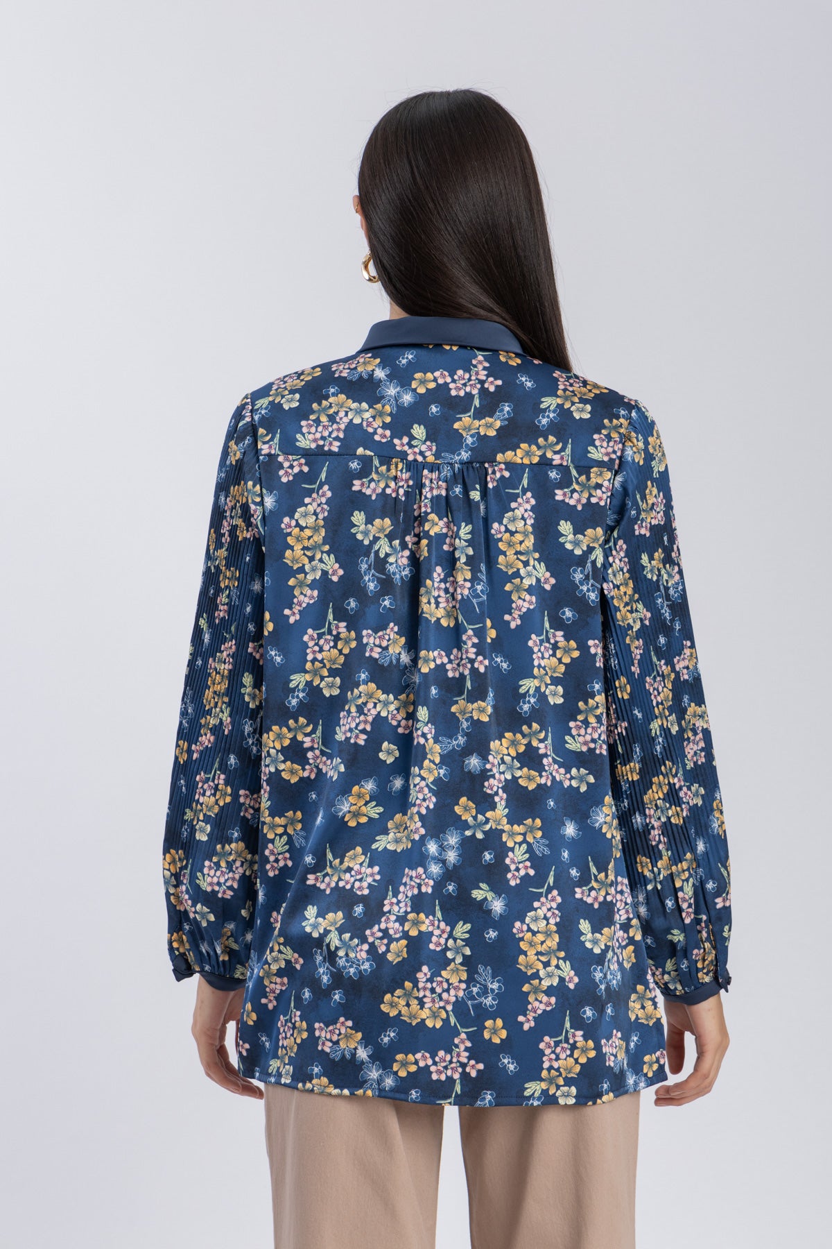 satin blouse