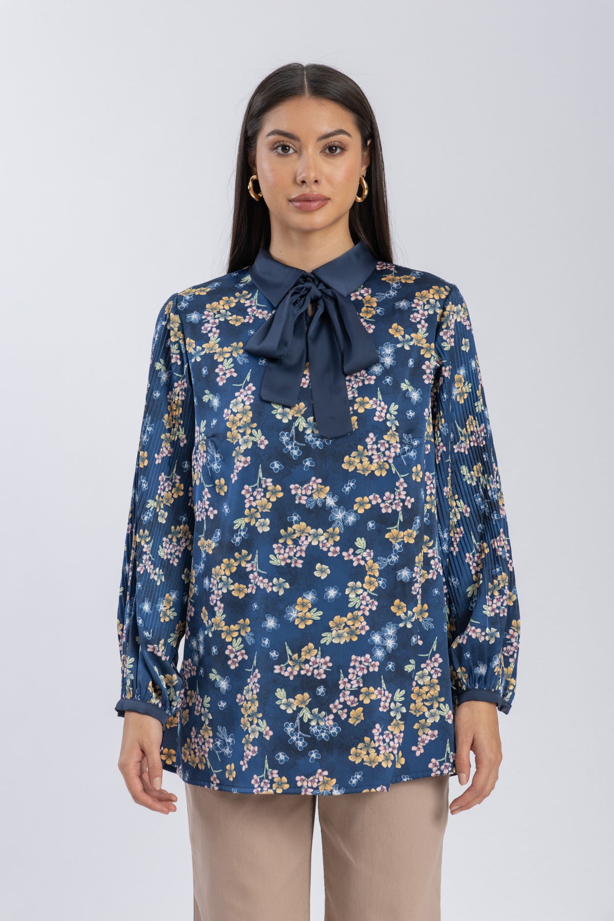 satin blouse