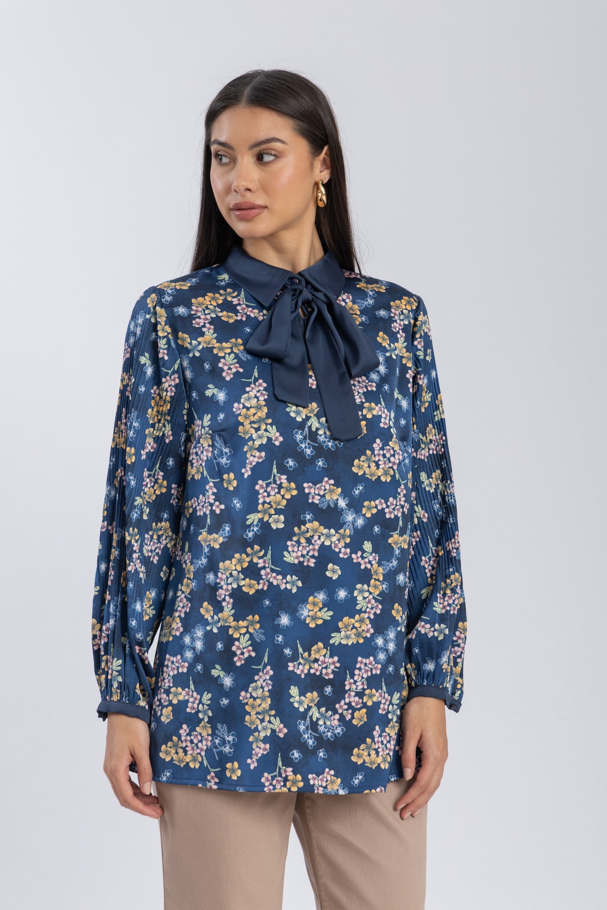 satin blouse