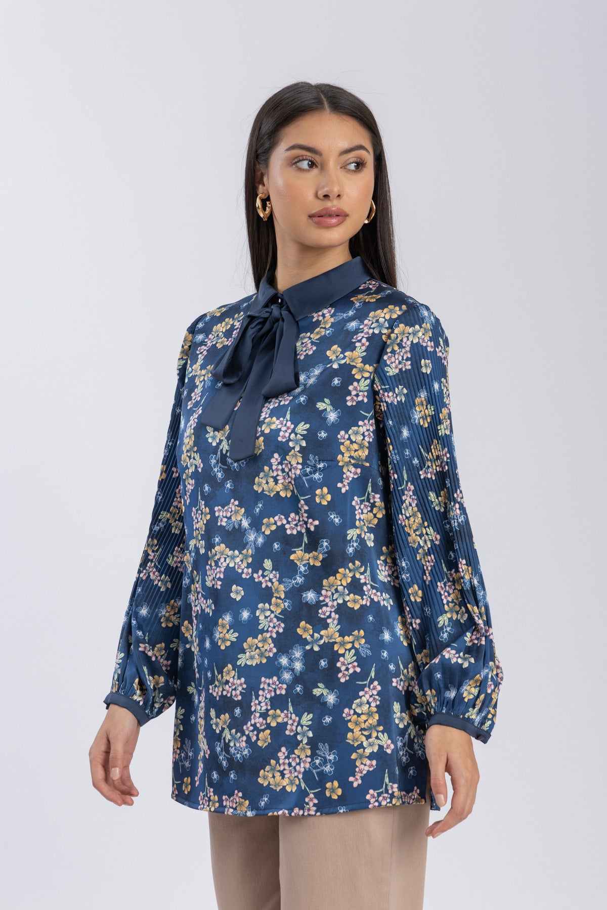 satin blouse