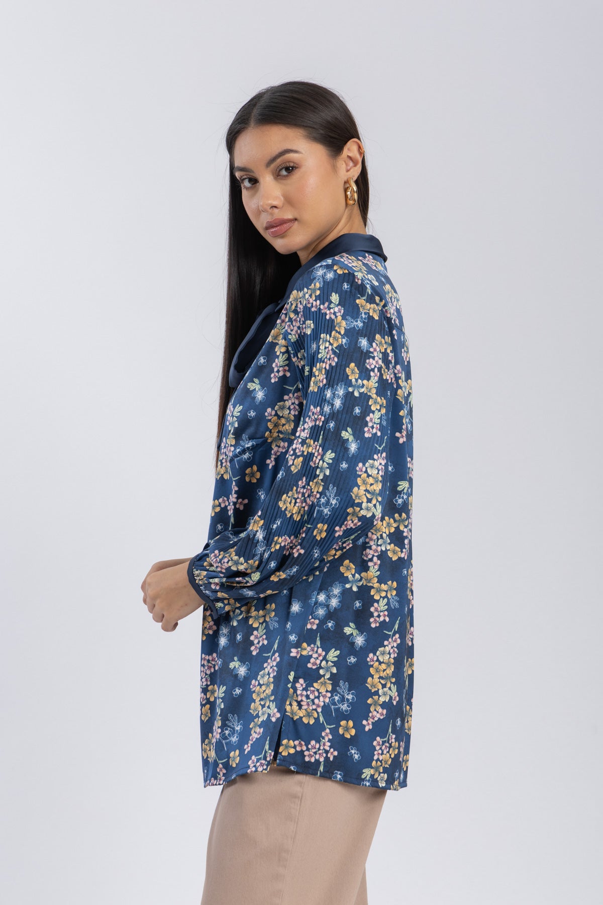 satin blouse