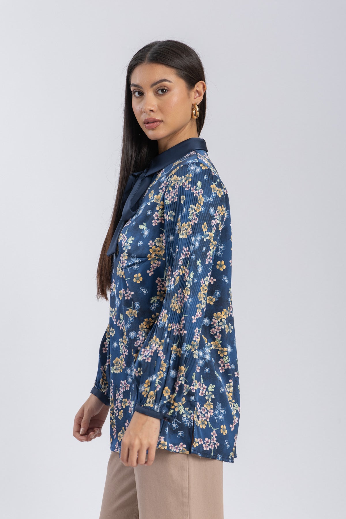 satin blouse