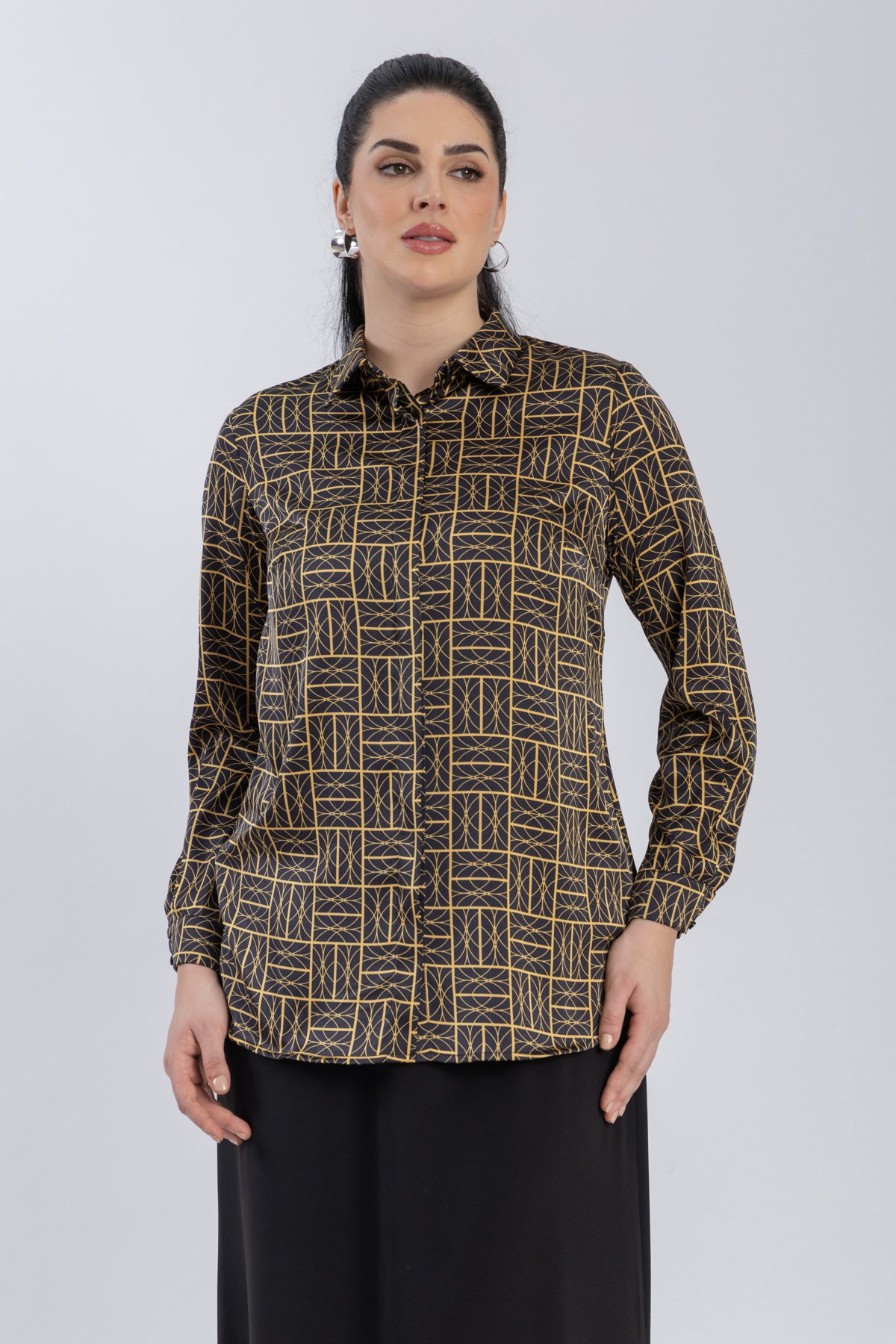 satin shirt