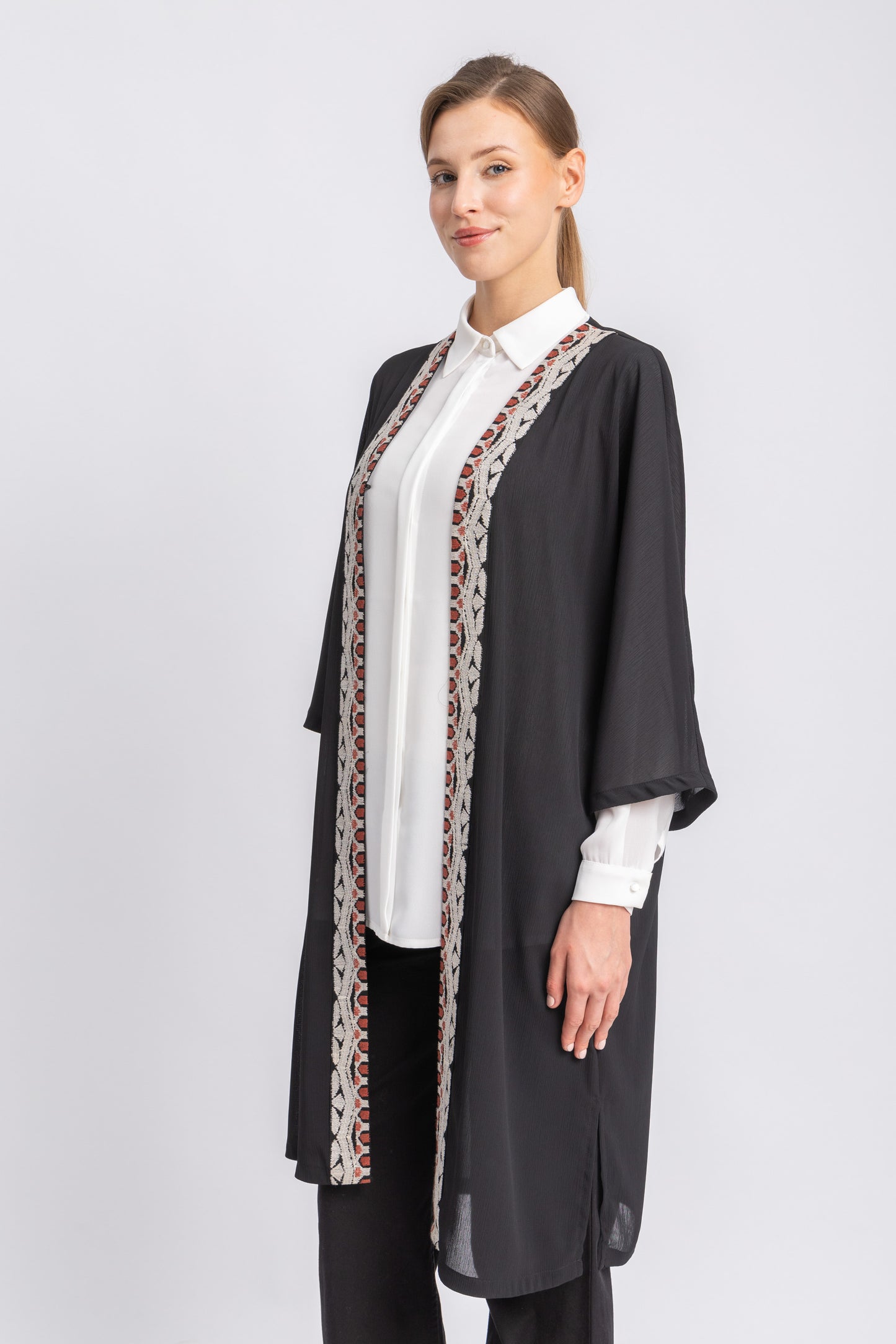 chiffon kimono jacket
