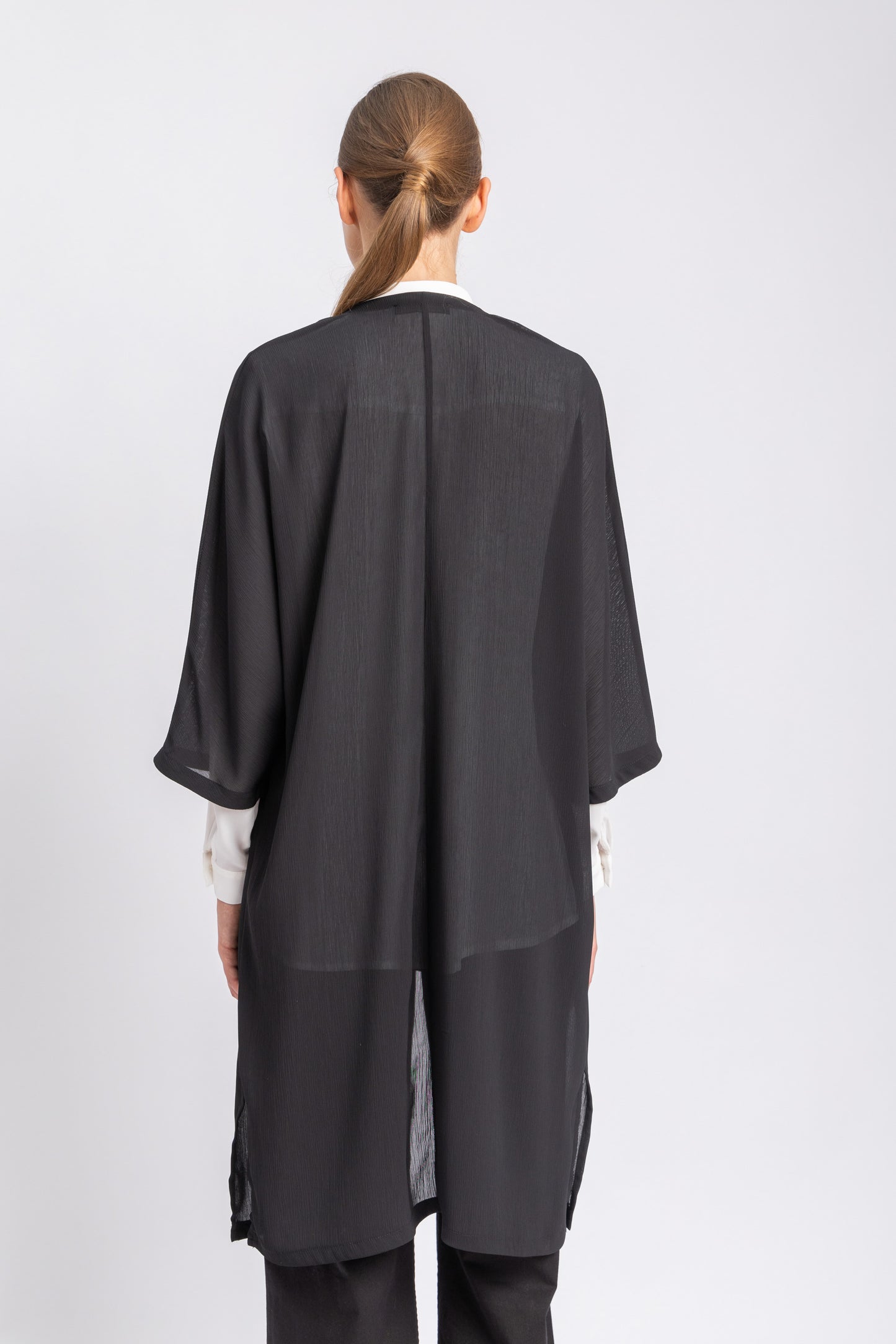 chiffon kimono jacket