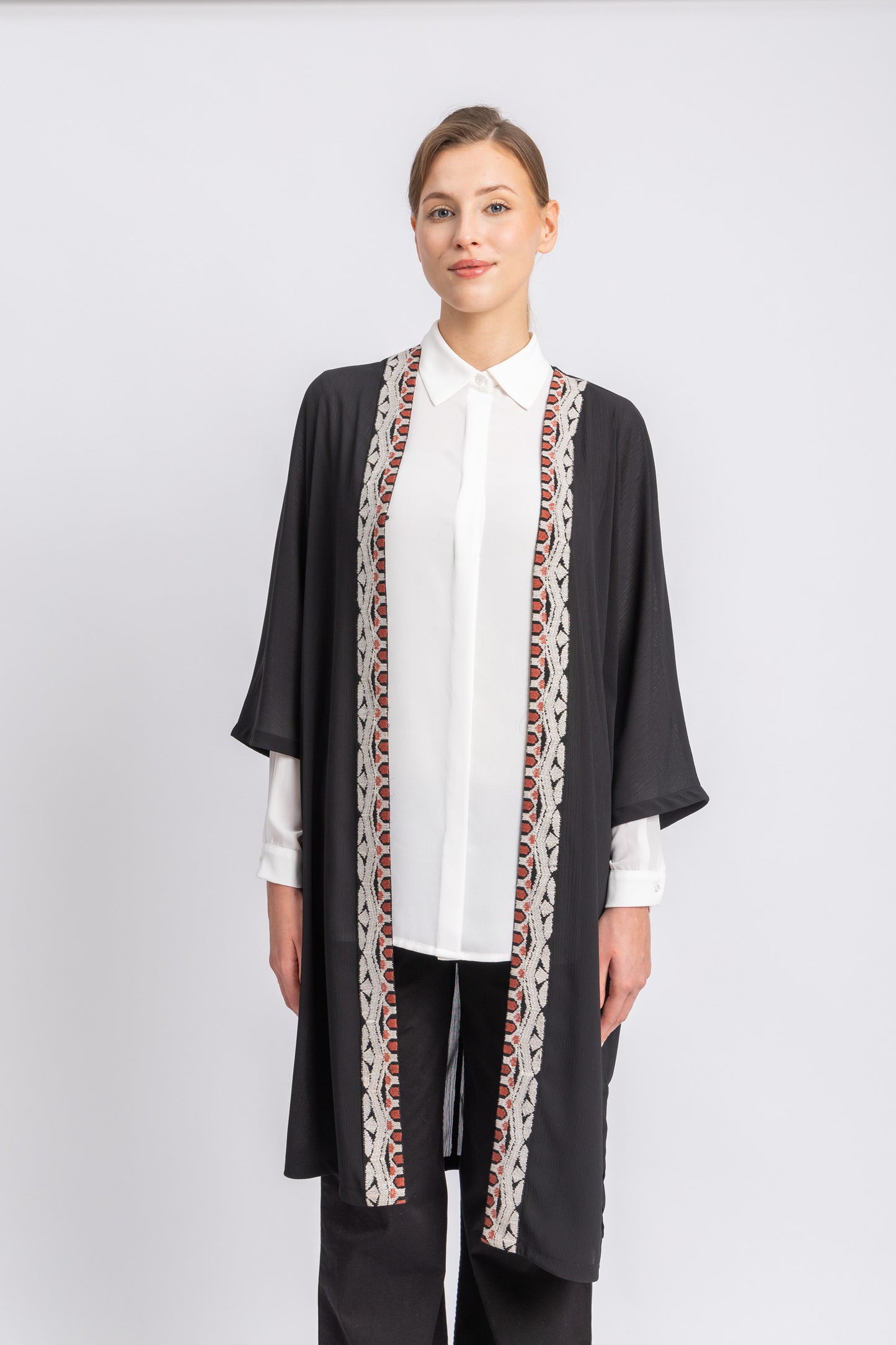 chiffon kimono jacket